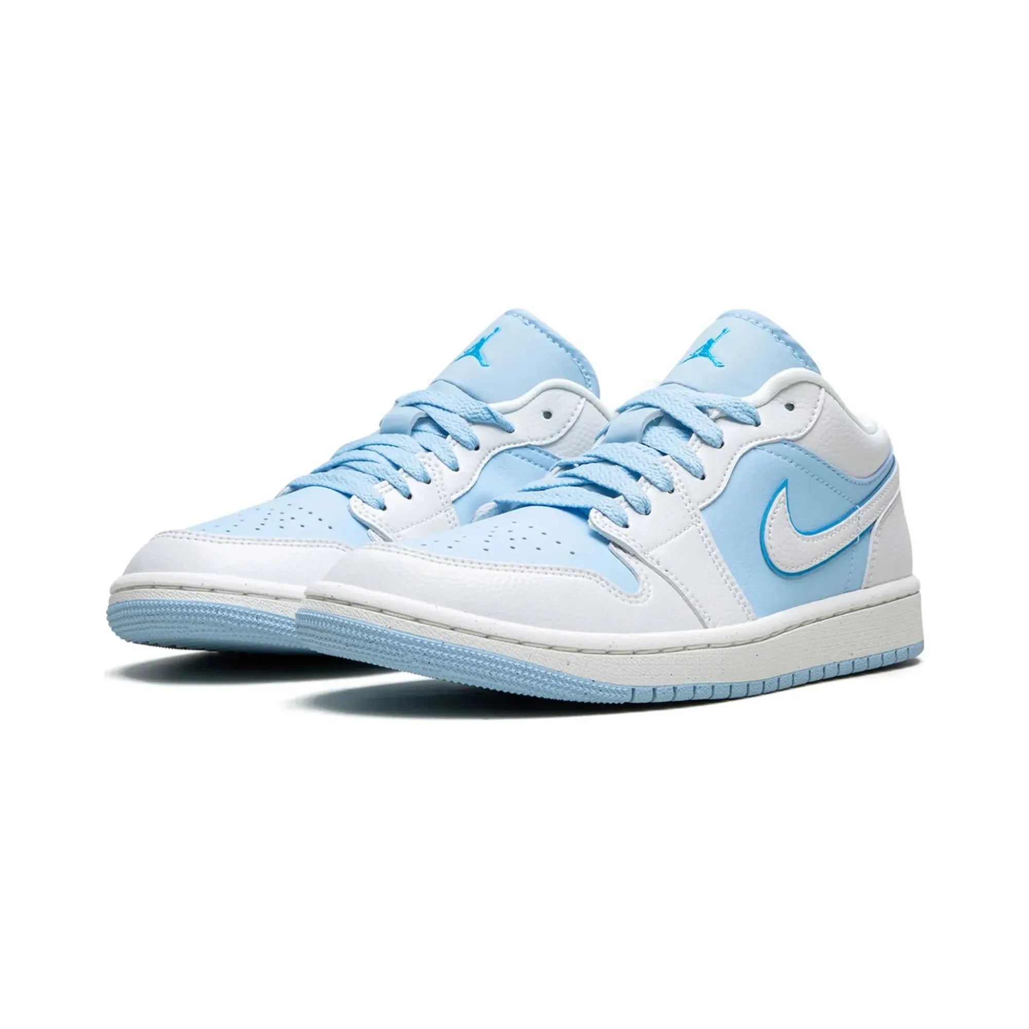 Nike Air Jordan 1 Low "Reverse Ice Blue" - street-bill.dk