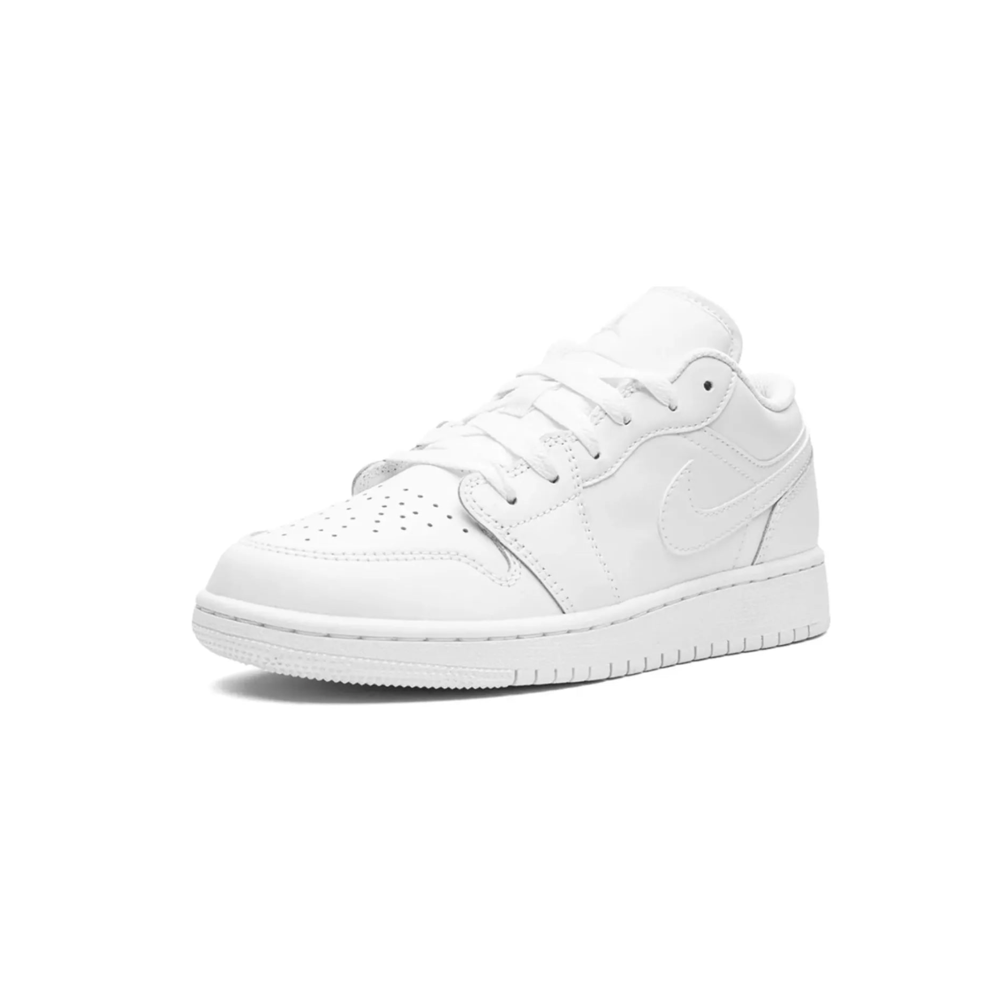 Nike Air Jordan 1 Low "Triple White" - street-bill.dk