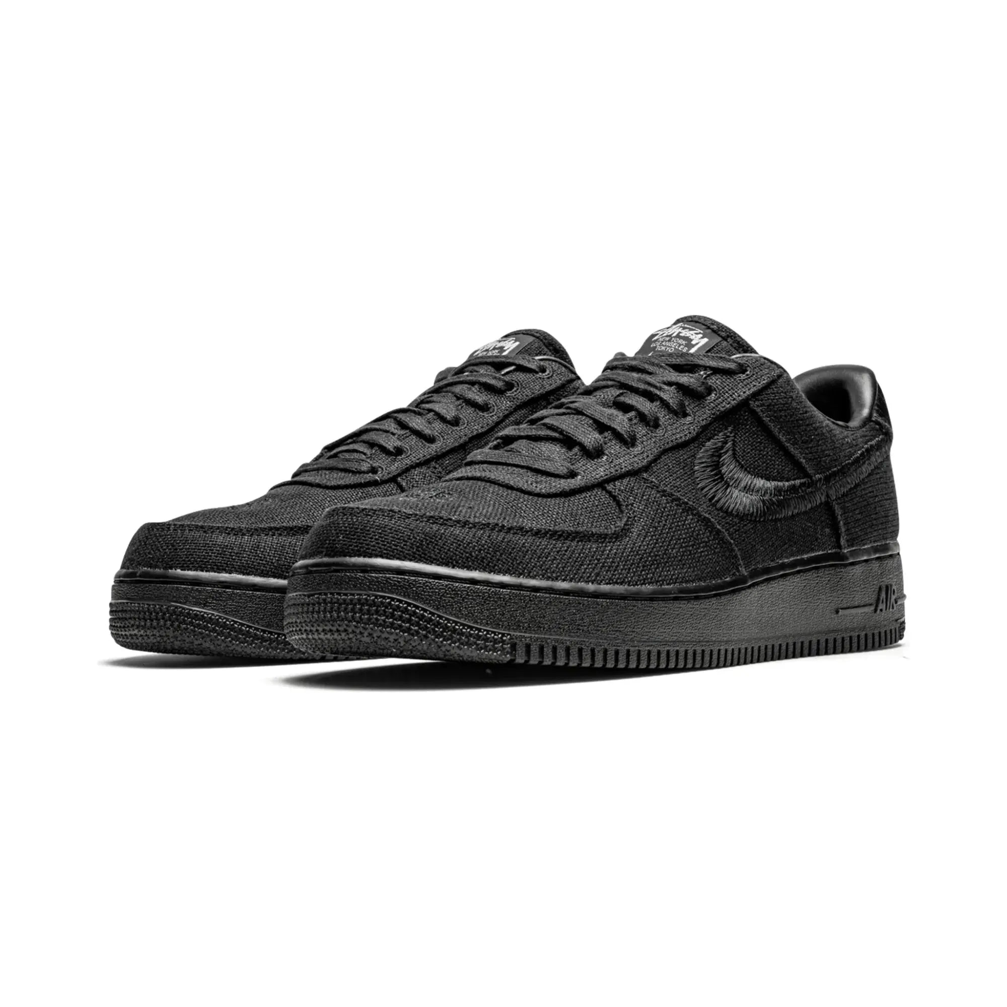 Nike Air Force 1 Stussy "Black" - street-bill.dk