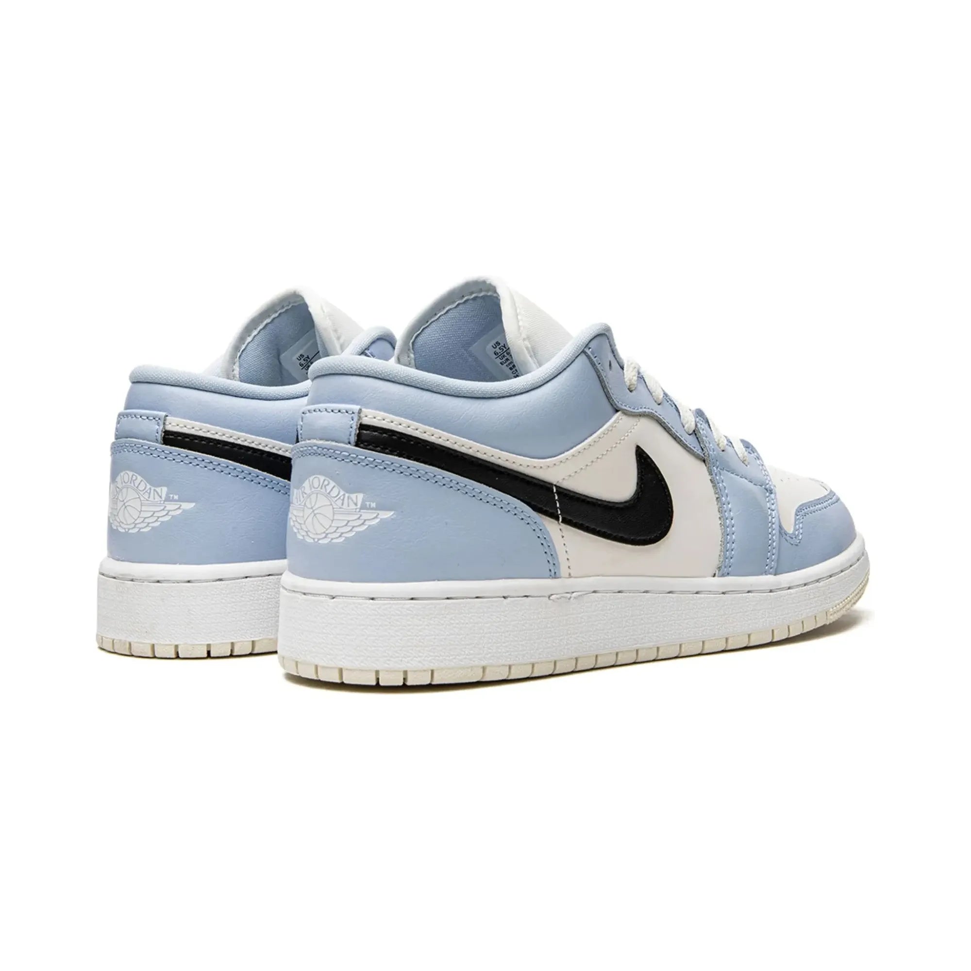 Nike Air Jordan 1 Low "Ice Blue Black" - street-bill.dk