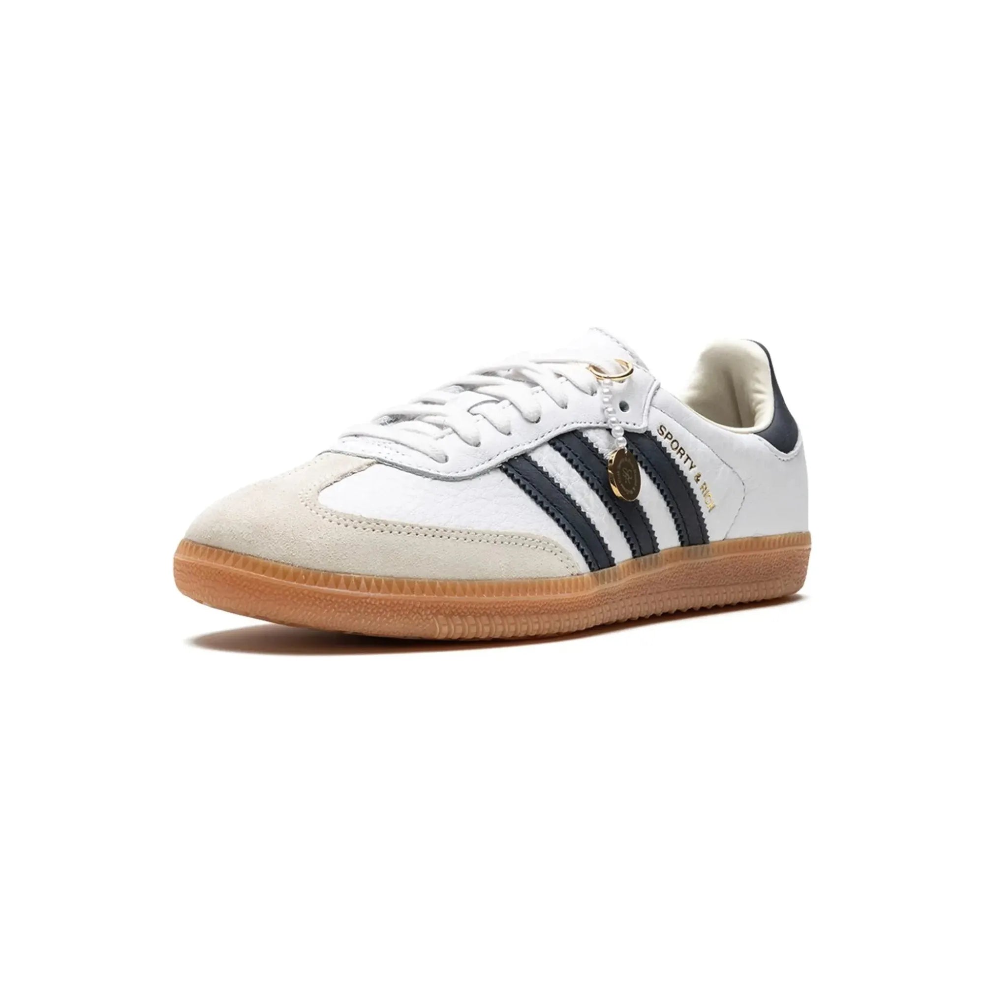 Adidas Samba OG Sporty & Rich "White Black" - street-bill.dk