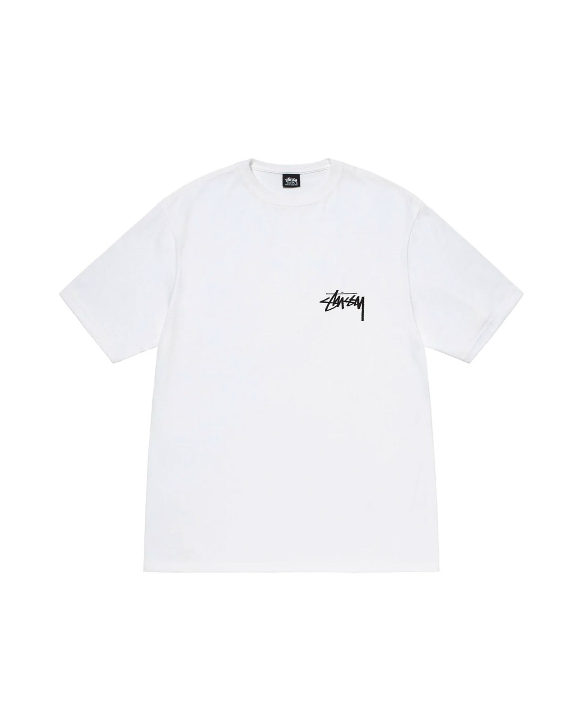 Stussy Fuzzy Dice Tee White