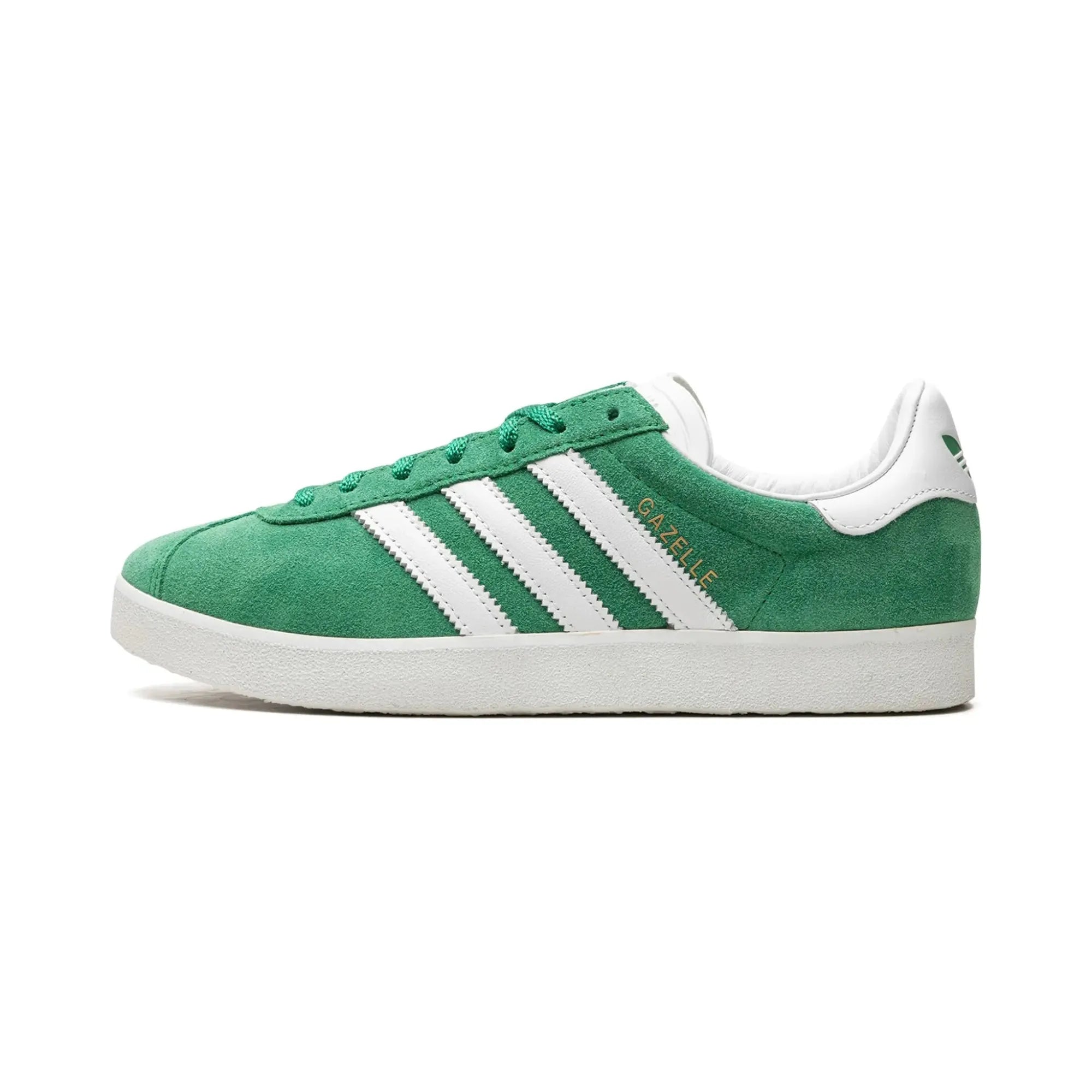 adidas Gazelle 85 Green White Gold Metallic