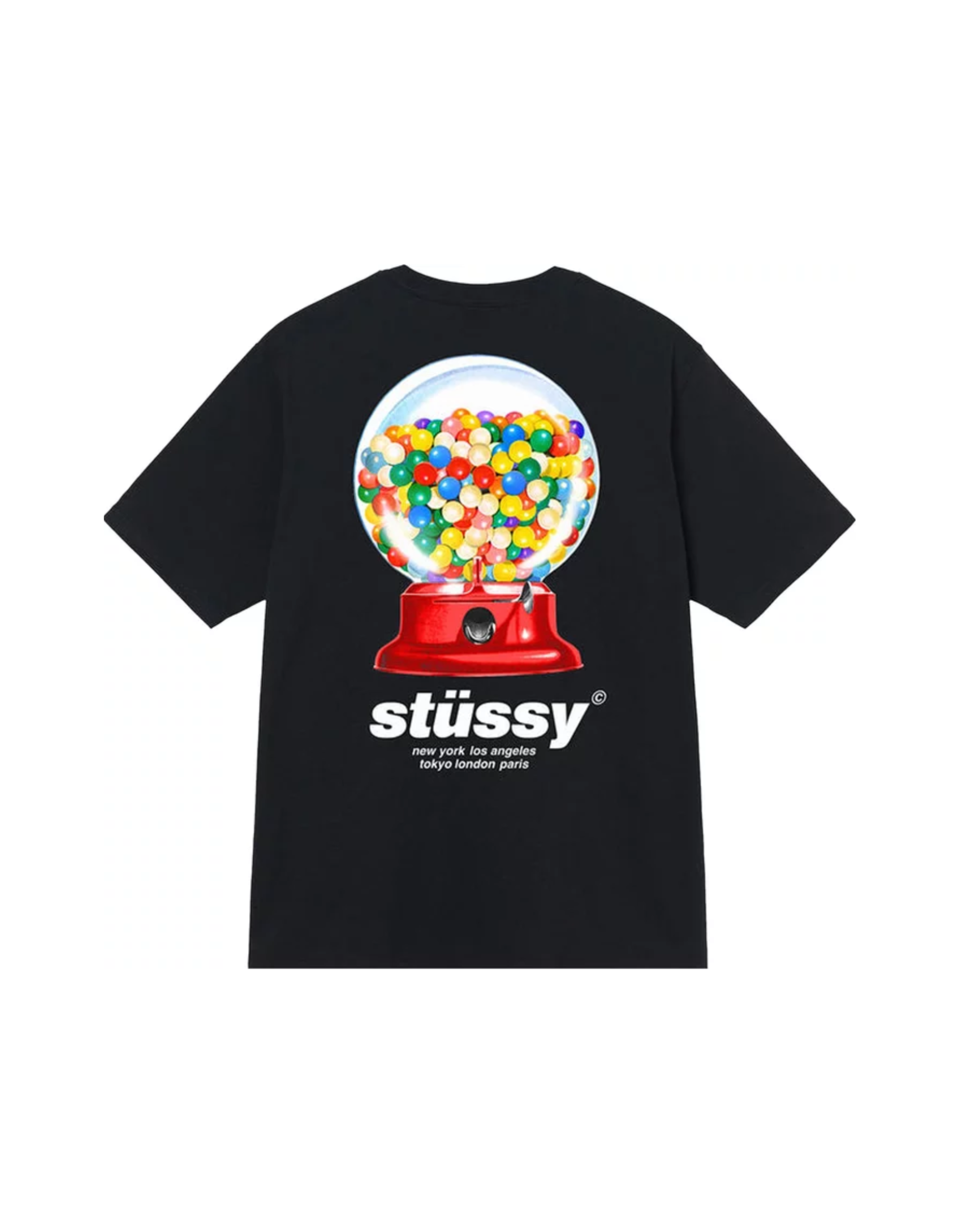 Stussy Gumball Tee Black