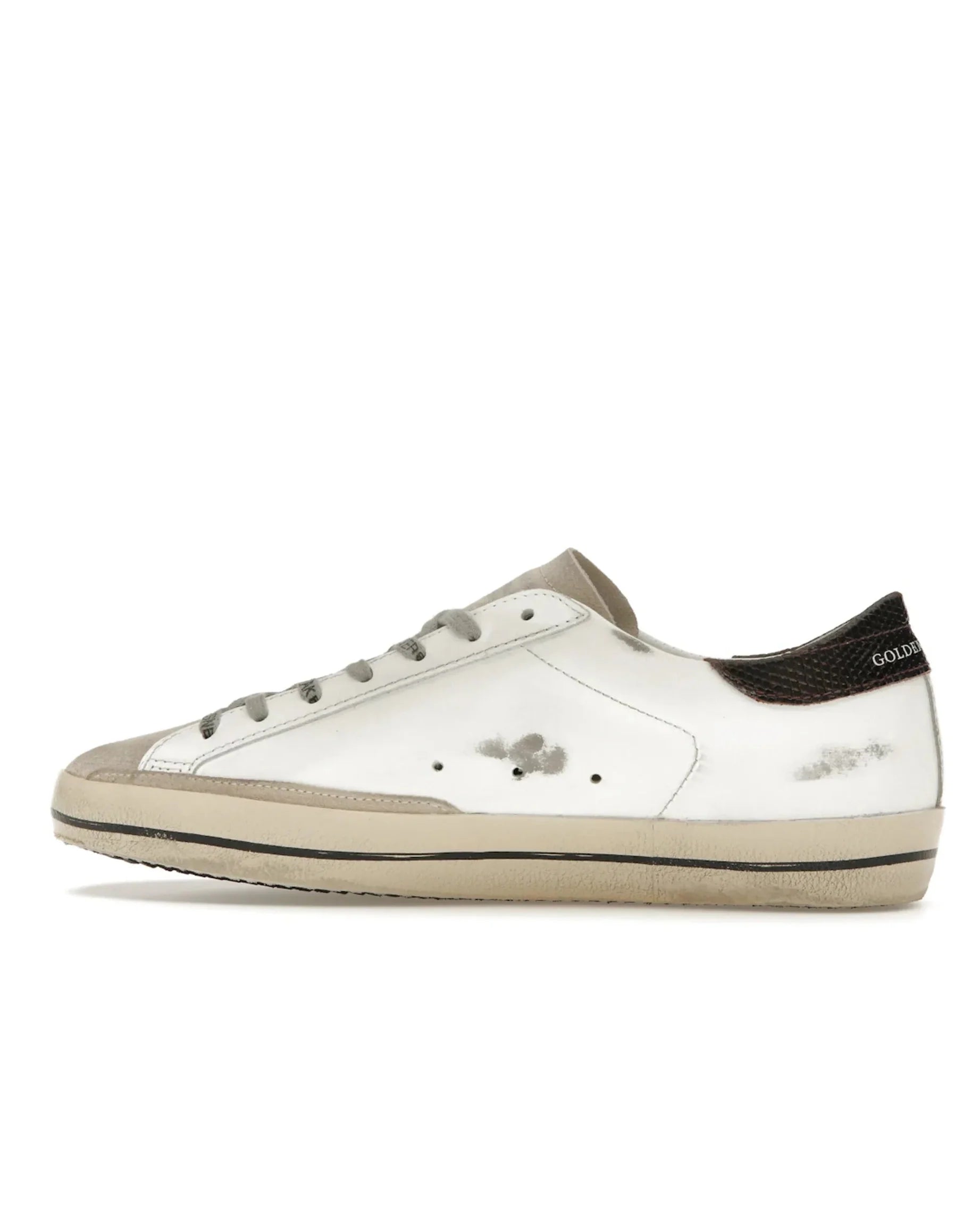 Golden Goose Super-Star White Seedpearl Green
