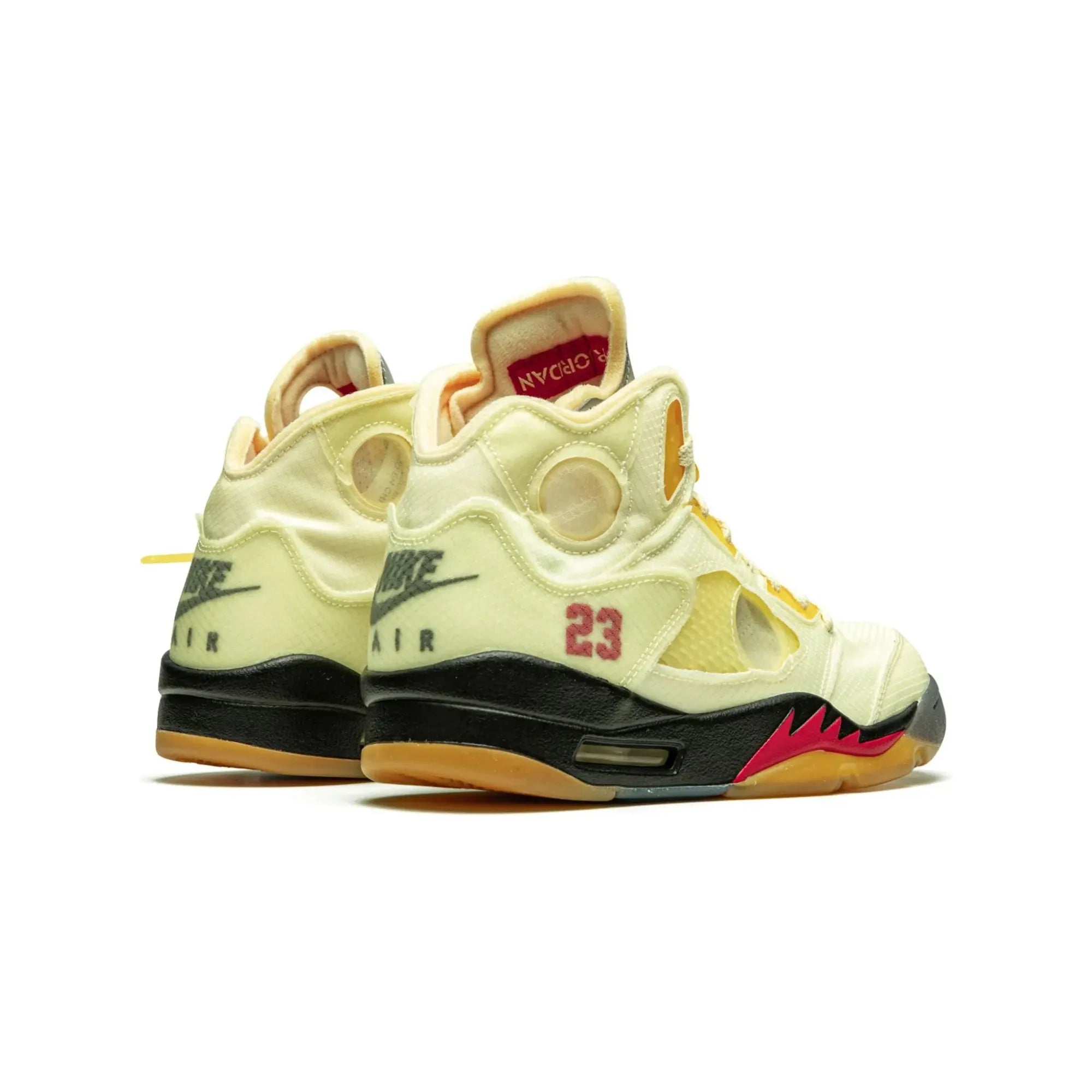 Nike Air Jordan 5 Retro X Off-White "Sail" - street-bill.dk