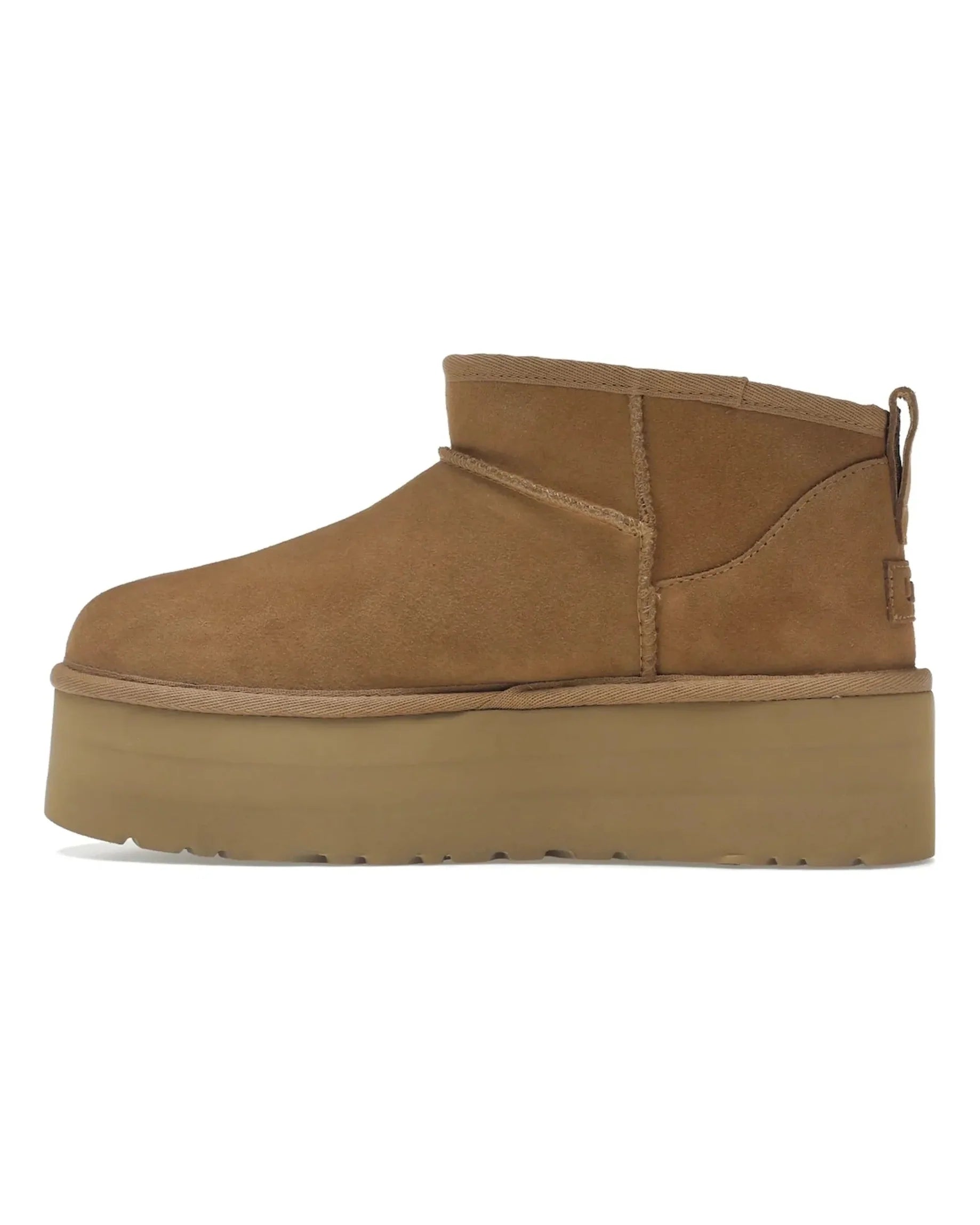 UGG Classic "Ultra Mini Platform Chestnut" - street-bill.dk