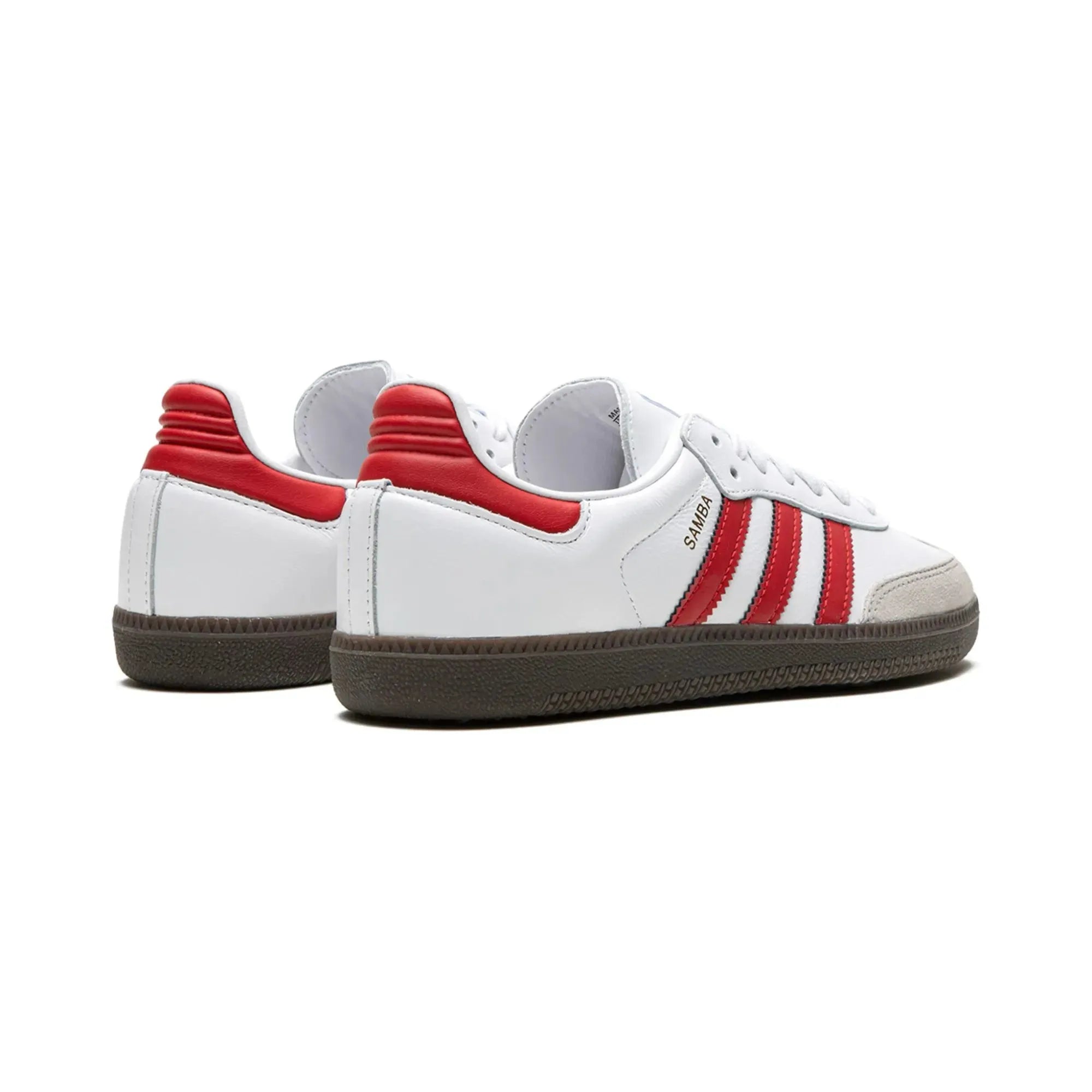 Adidas Samba "White Better Scarlet" - street-bill.dk