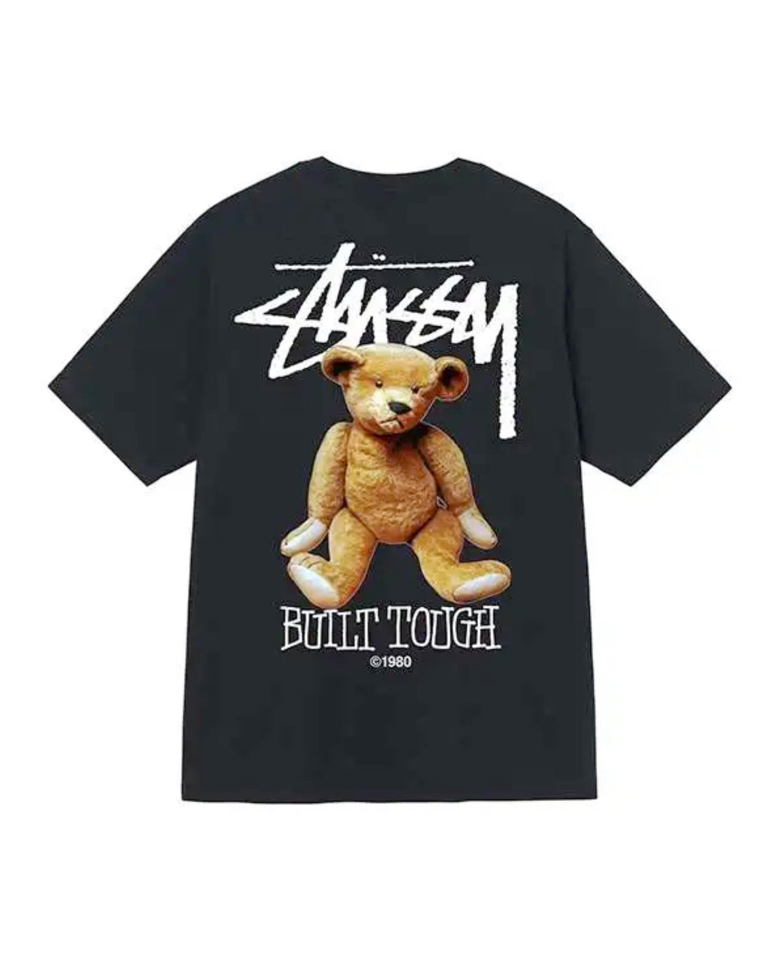Stüssy Built Tough Tee "Black" - street-bill.dk