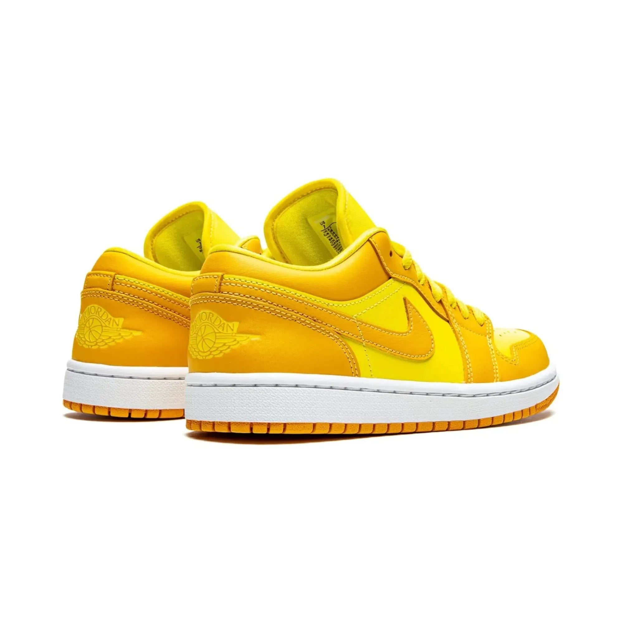 Nike Air Jordan 1 Low Yellow Strike - street-bill.dk
