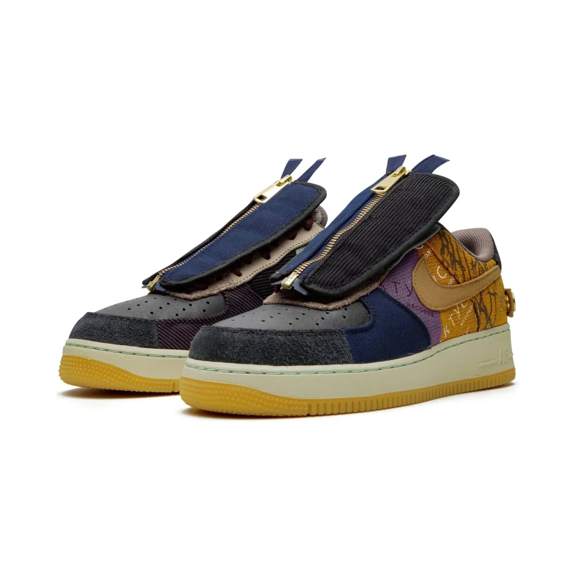 Nike Air Force 1 X Travis Scott "Fossil" - street-bill.dk