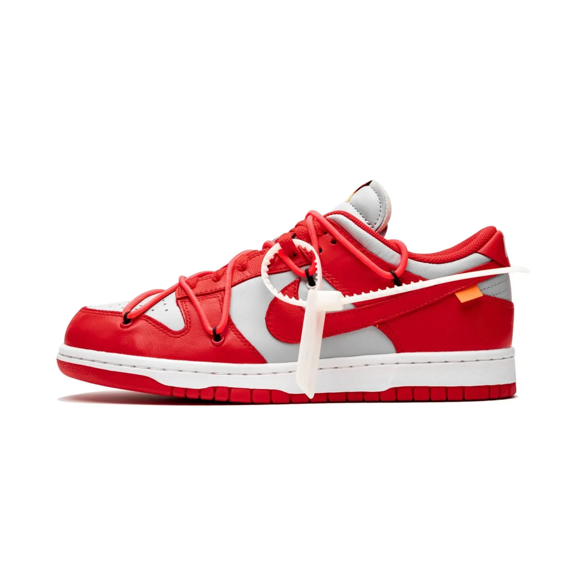 Nike Dunk Low X Off-White "University Red" - street-bill.dk