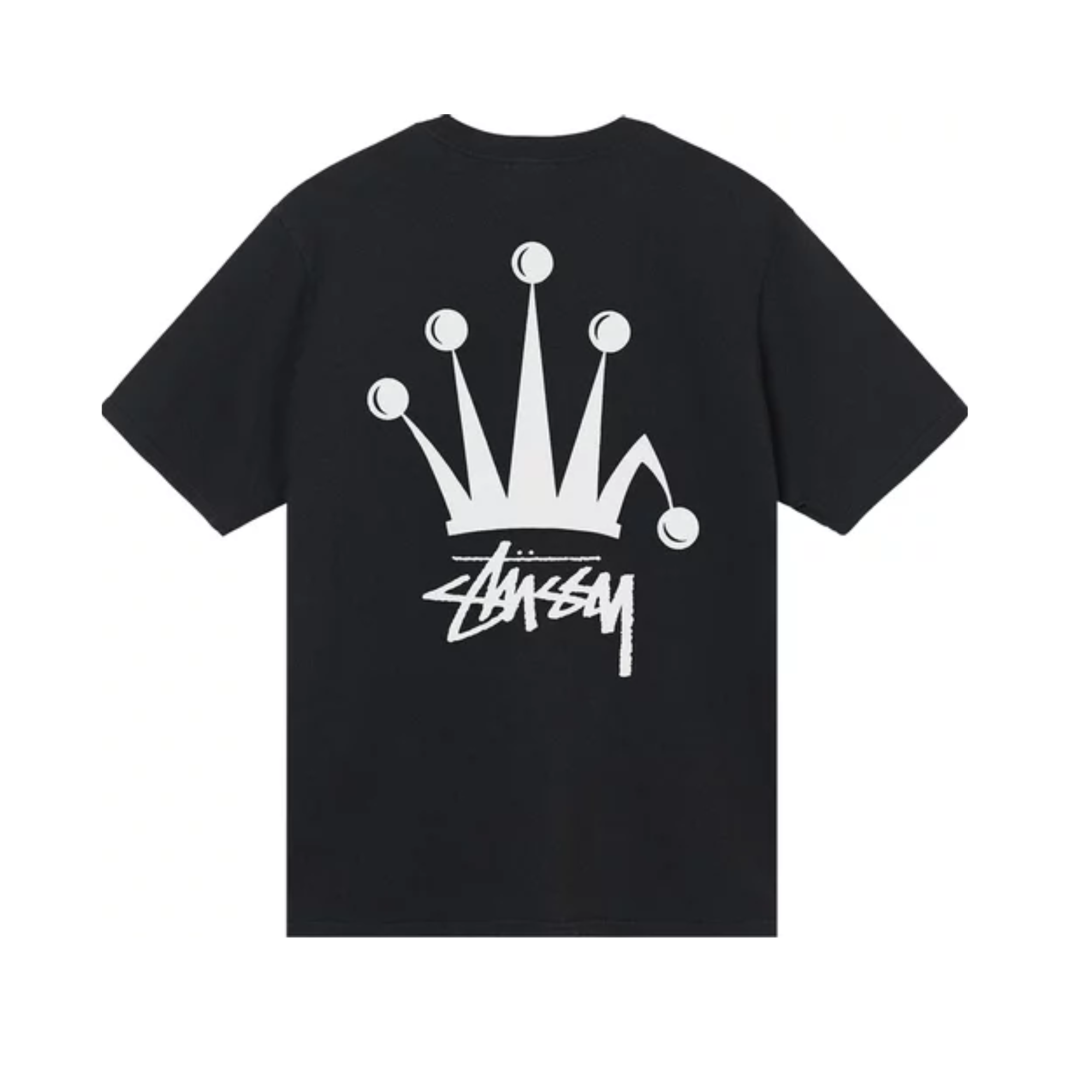 Stüssy t-shirt black ryg