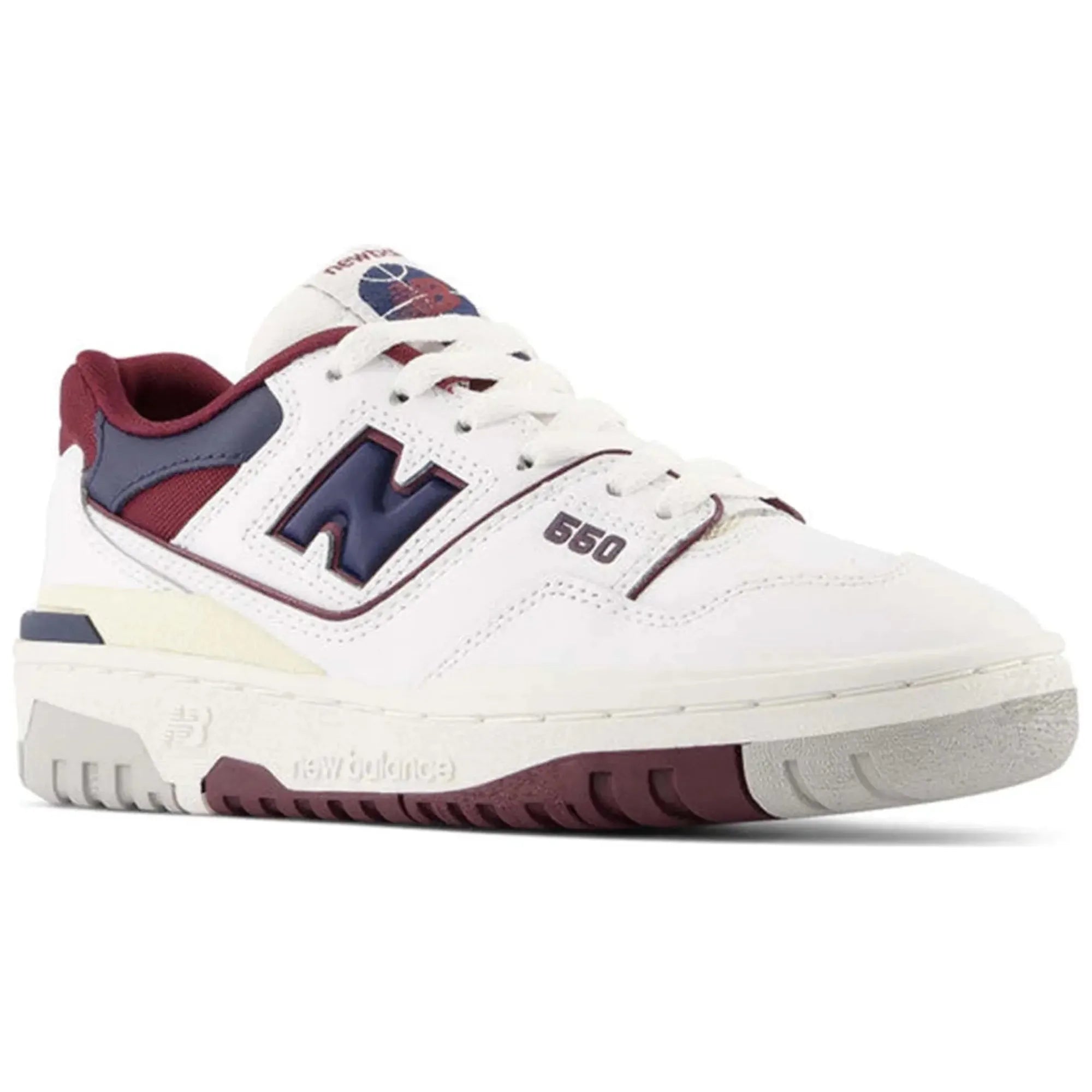 New Balance 550 "White Burgundy Navy" - street-bill.dk