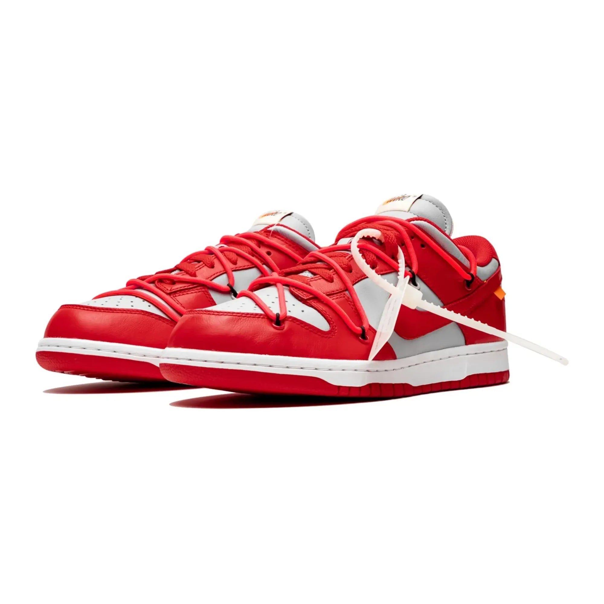 Nike Dunk Low X Off-White "University Red" - street-bill.dk