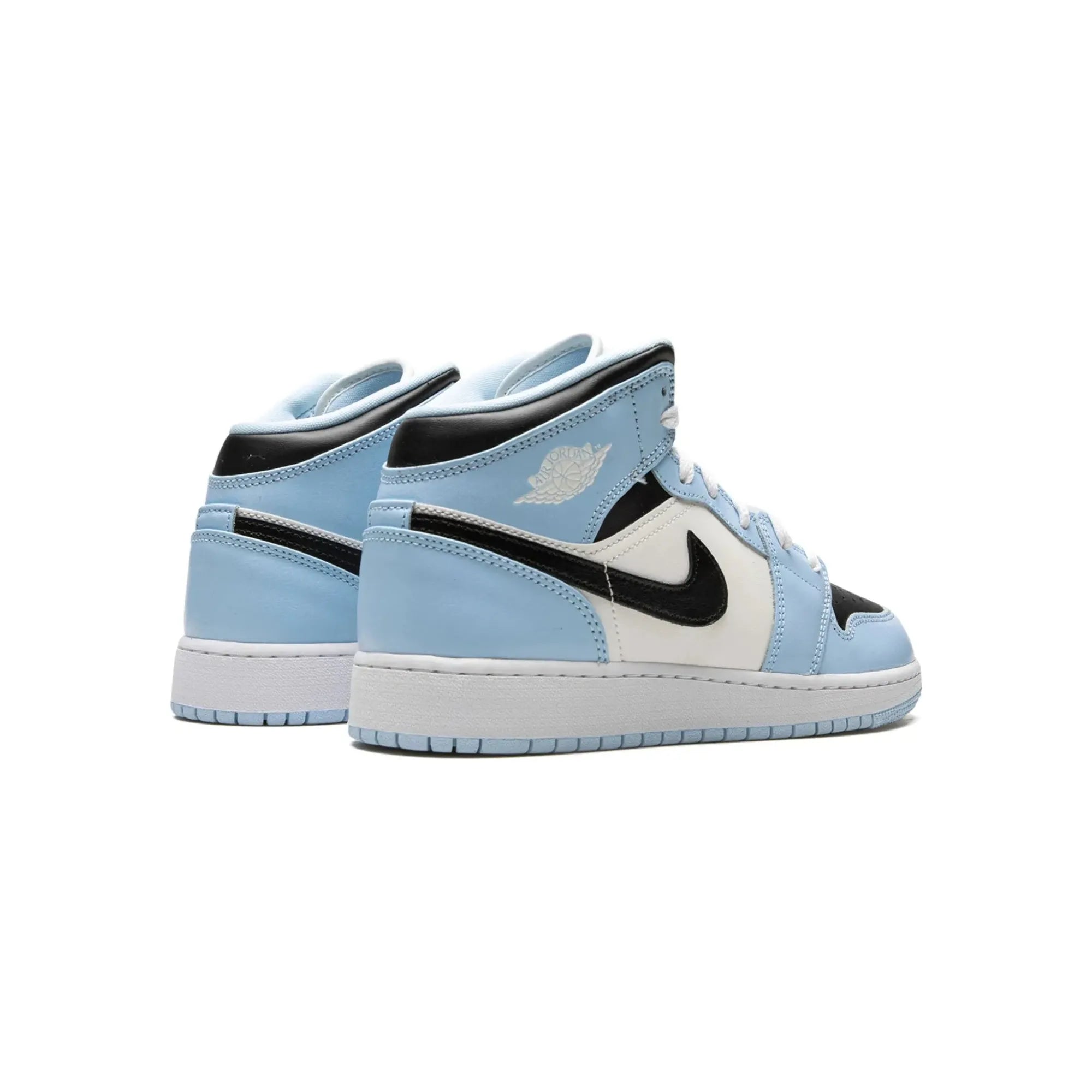 Nike Air Jordan 1 Mid "Ice Blue Black" - street-bill.dk