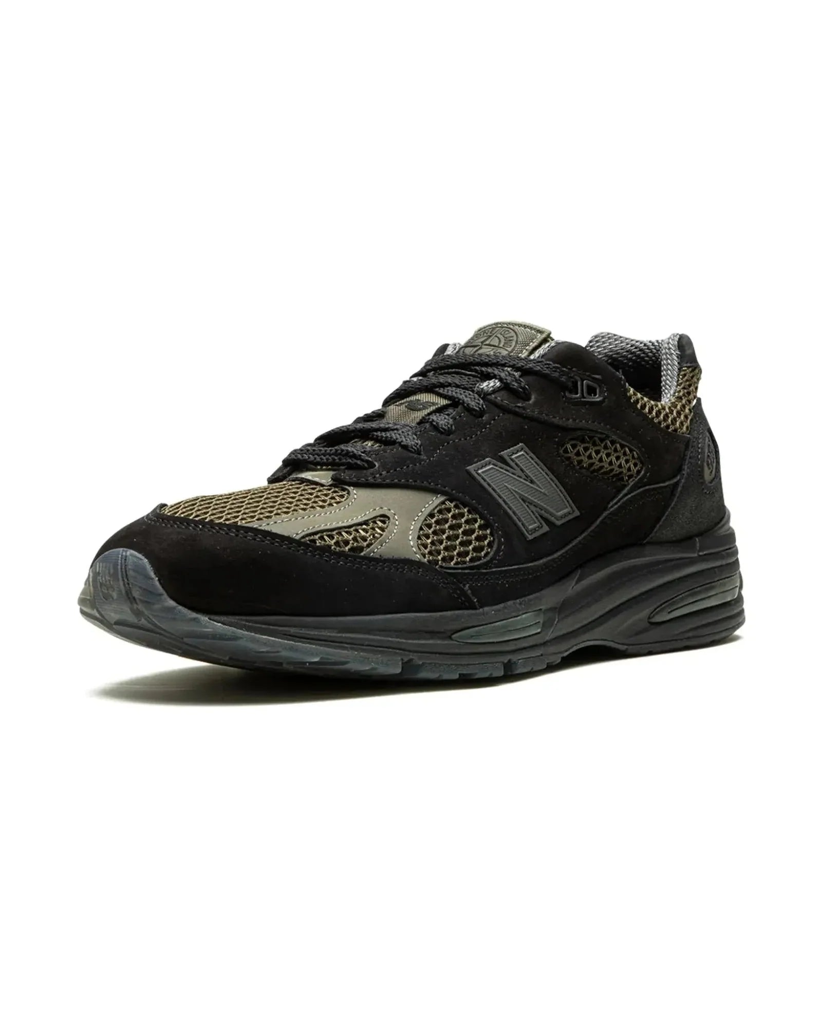 New Balance 991v2 MiUK Stone Island "Black" - street-bill.dk