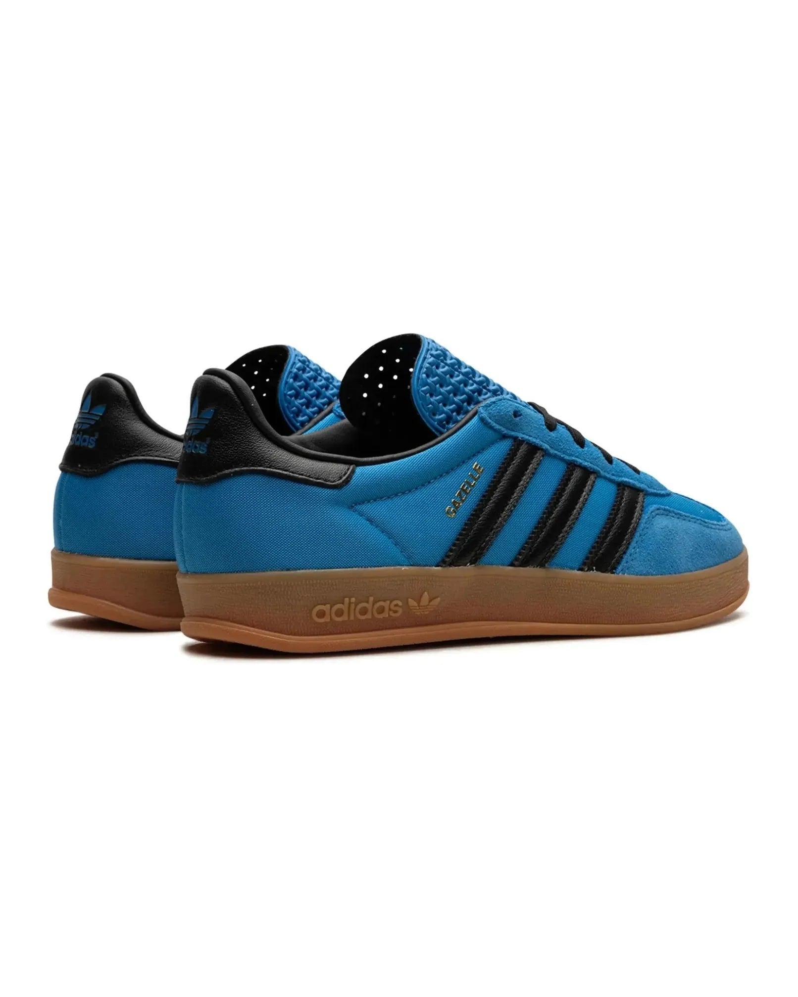 Adidas Gazelle Indoor "Bright Blue Black Gum" - street-bill.dk