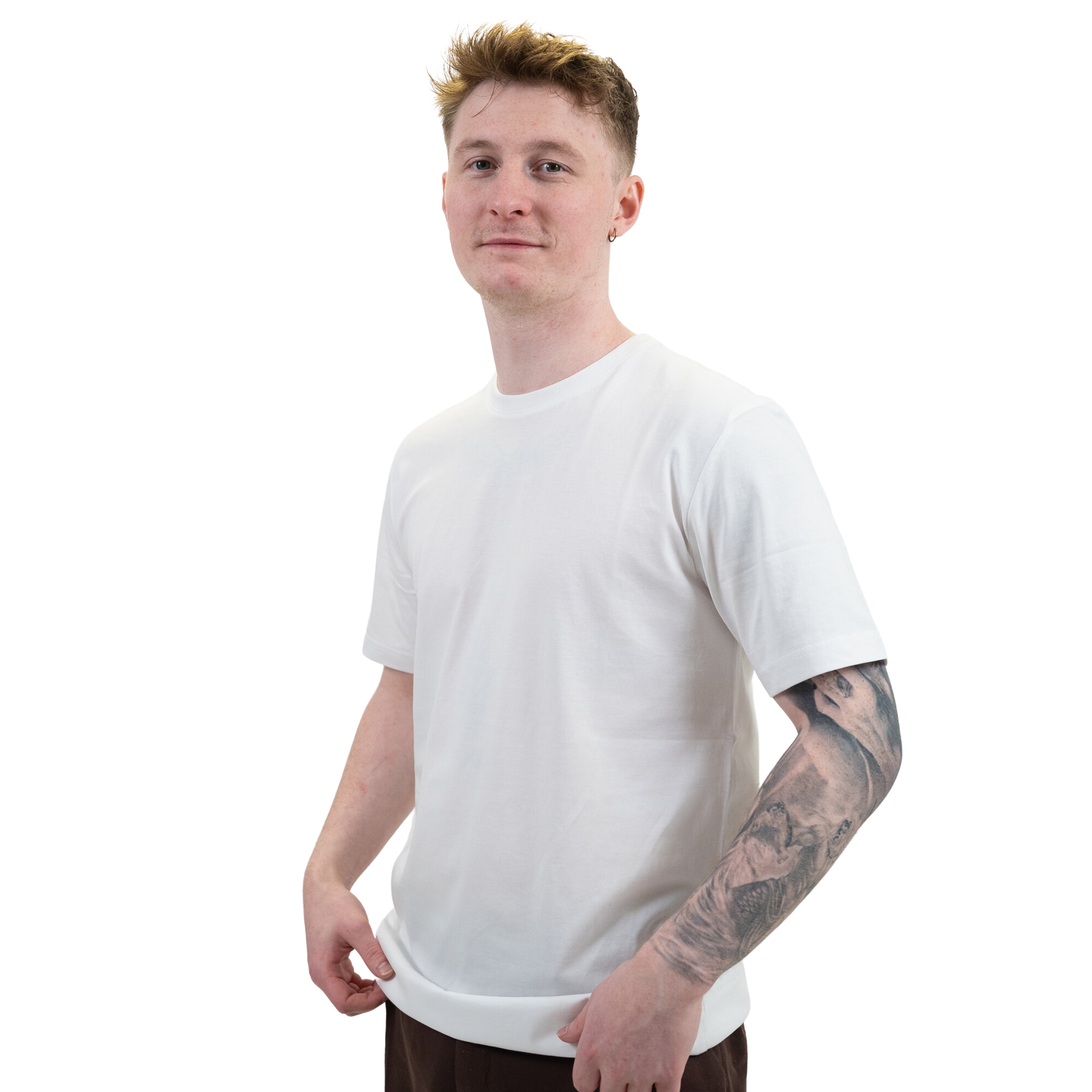 SB Drip Tee "White"