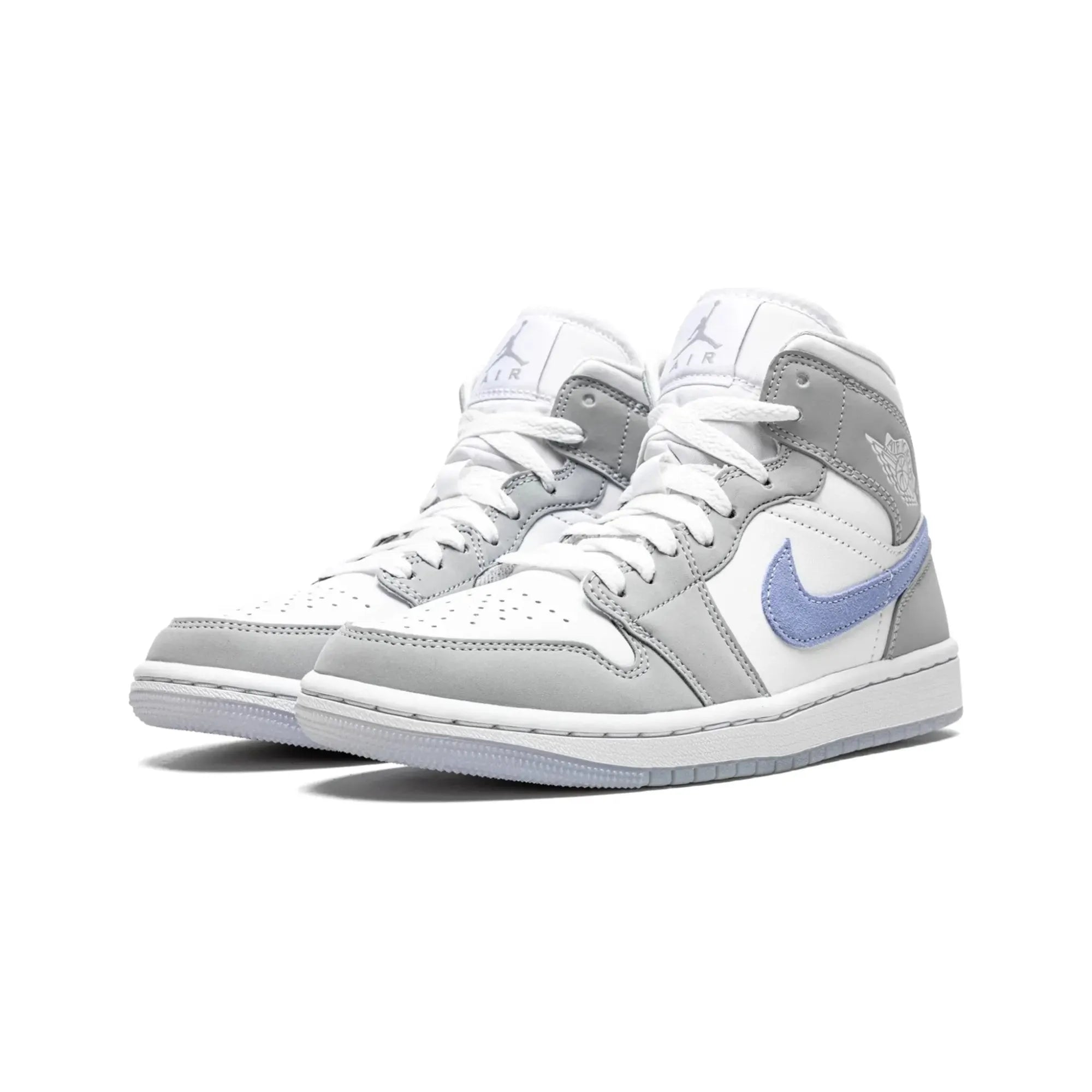 Nike Air Jordan 1 Mid "Wolf Grey" - street-bill.dk