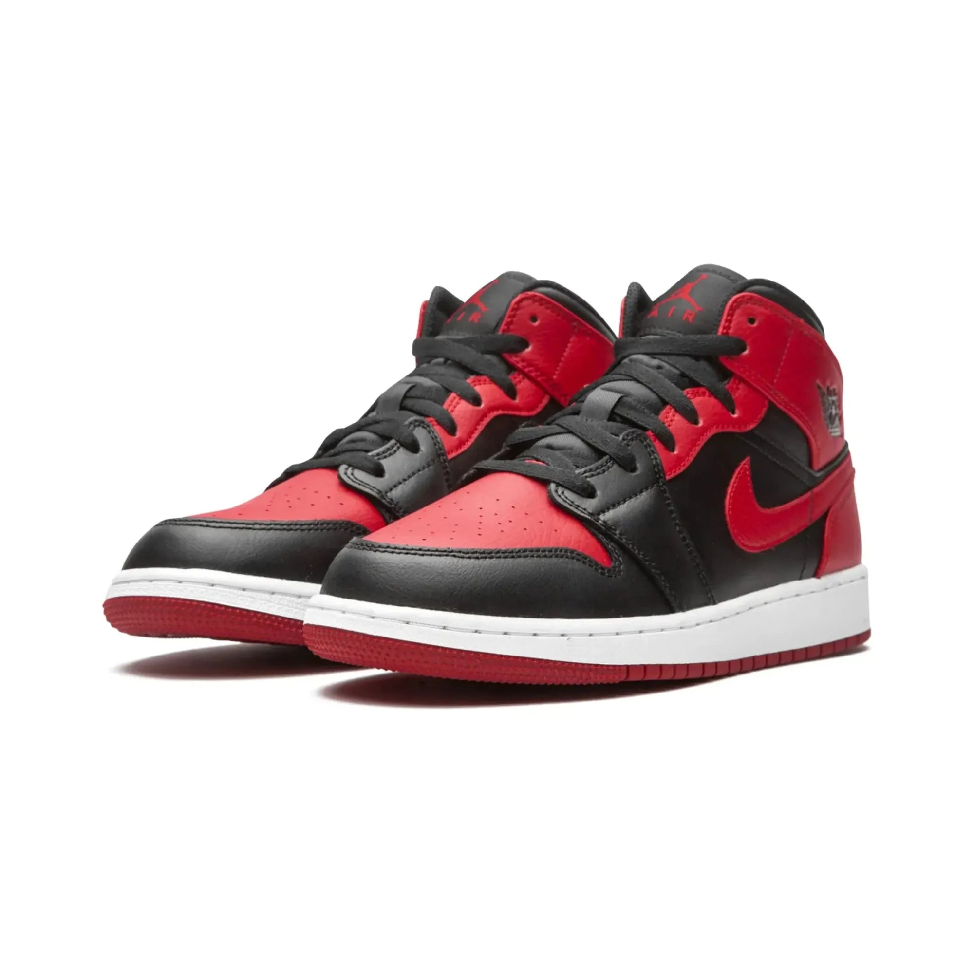 Nike Air Jordan 1 Mid "Banned" - street-bill.dk