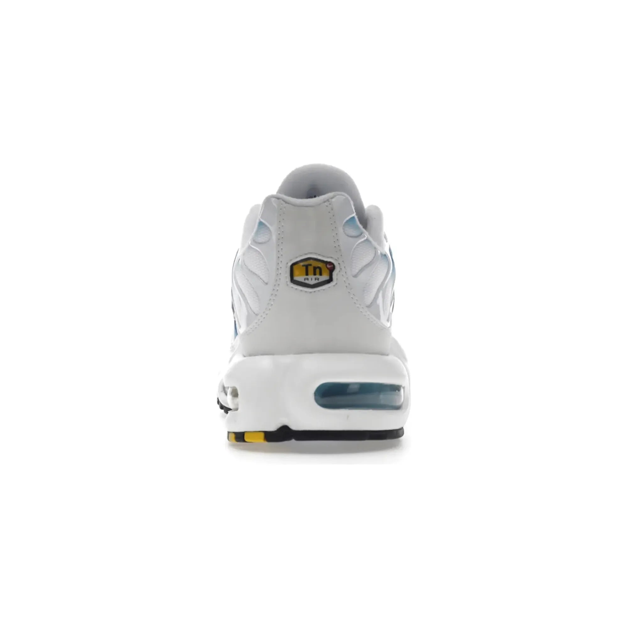 Nike Air Max Plus Spray Paint Swoosh White Blue