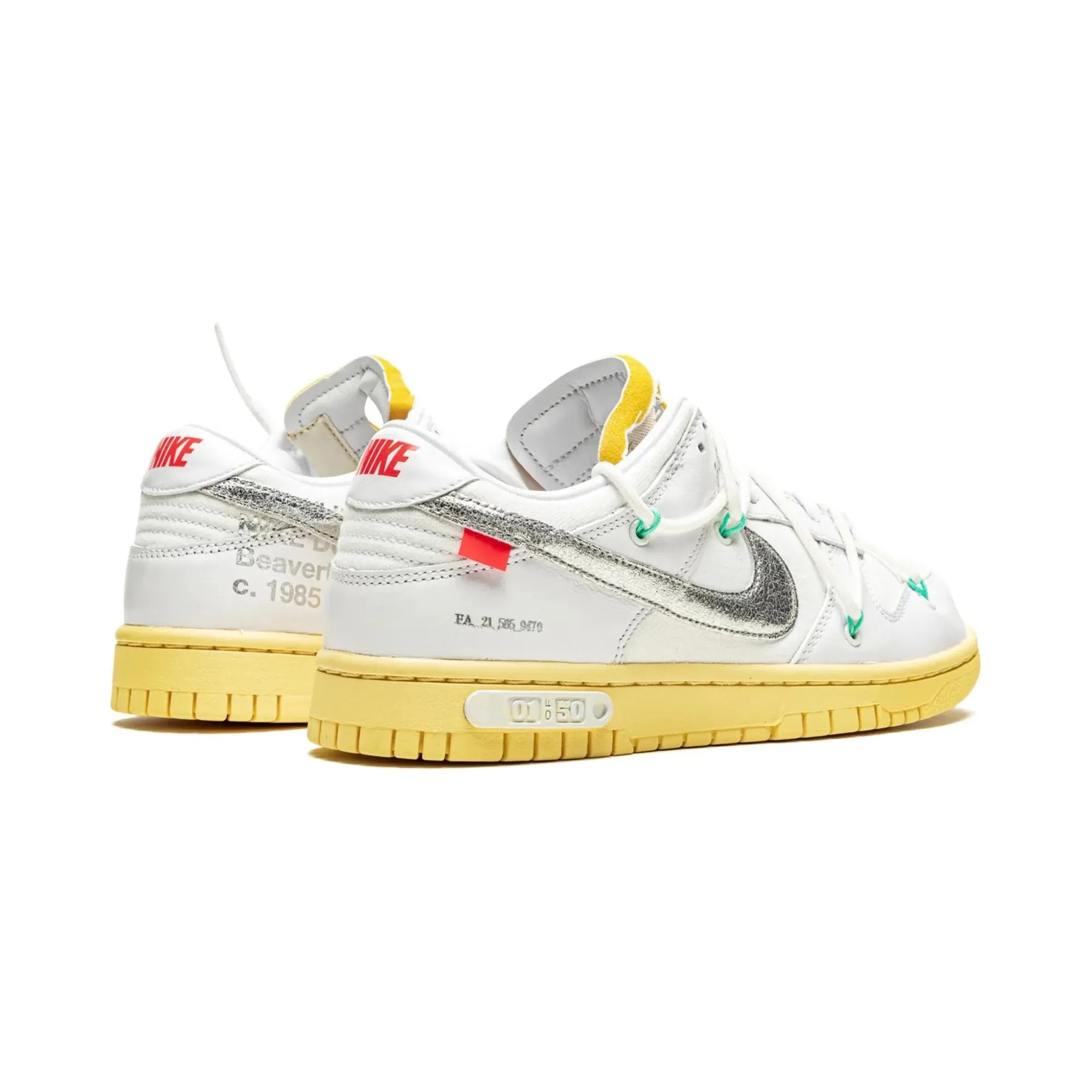 Nike Dunk Low X Off-White "Lot 1" - street-bill.dk