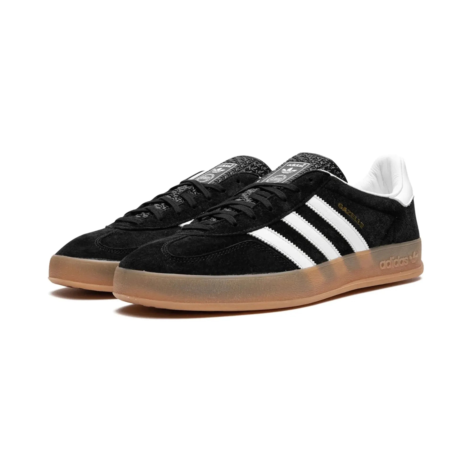 Adidas Gazelle "Black White Gum" - street-bill.dk