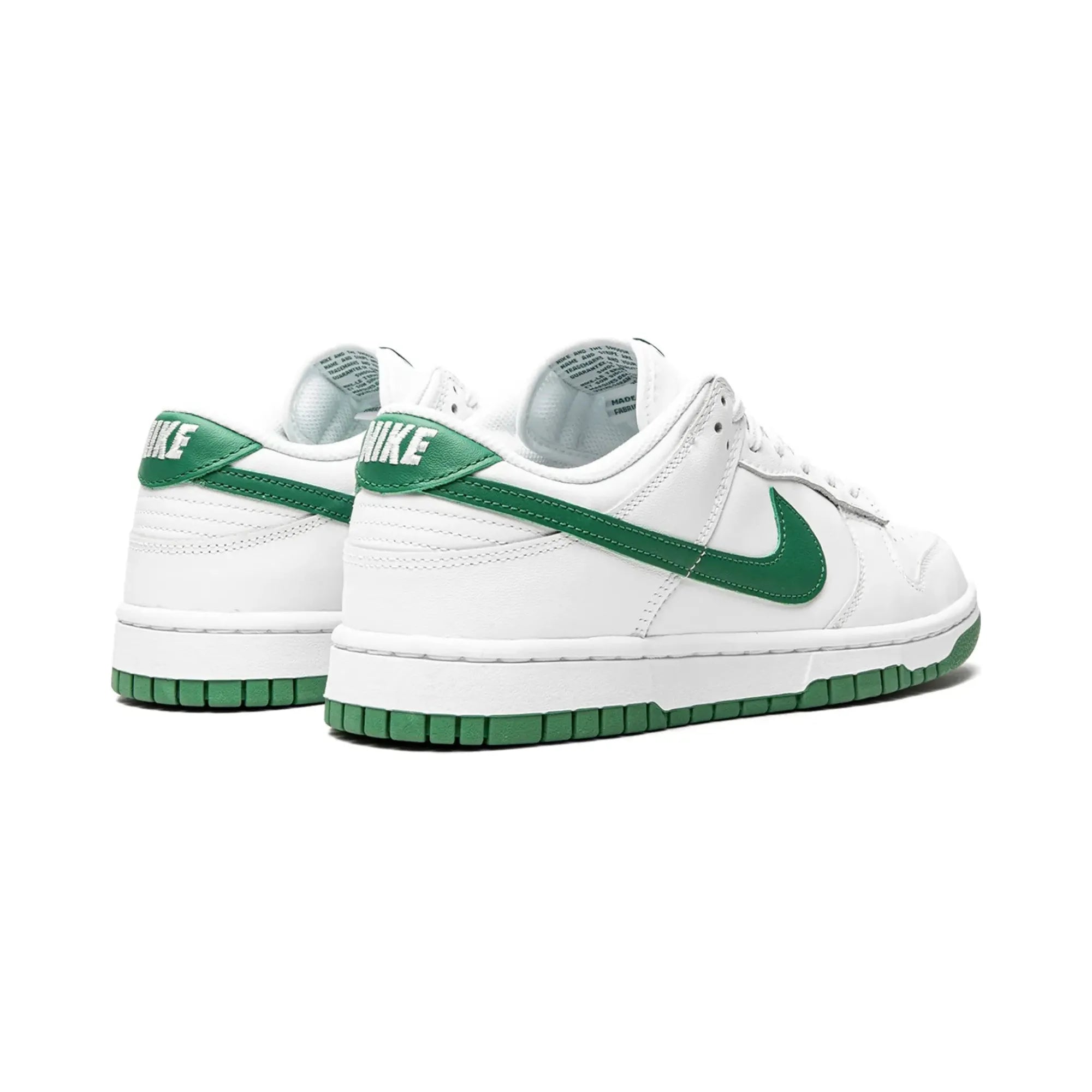 Nike Dunk Low "White Green Noise" - street-bill.dk