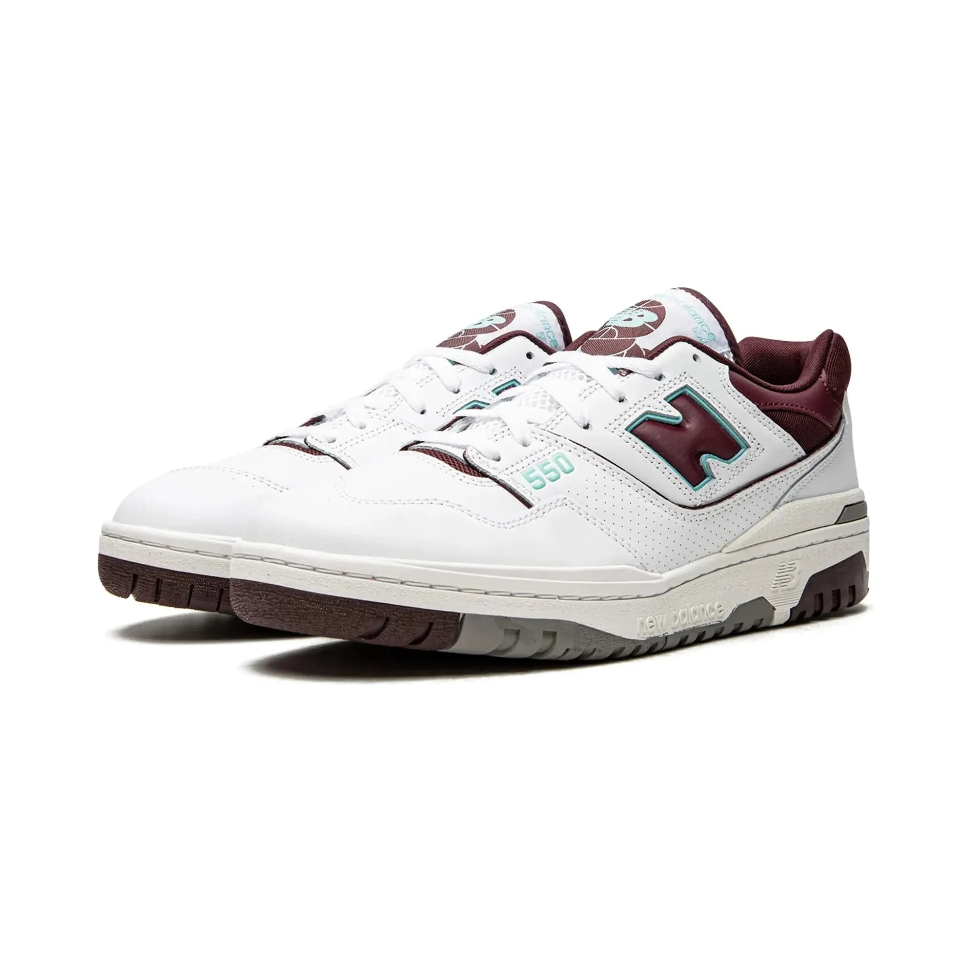 New Balance 550 "Burgundy Cyan" - street-bill.dk
