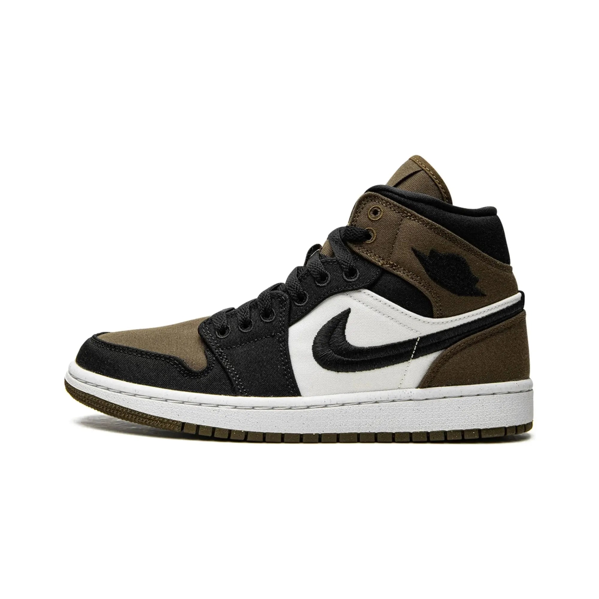 Nike Air Jordan 1 Mid "Olive Toe" - street-bill.dk