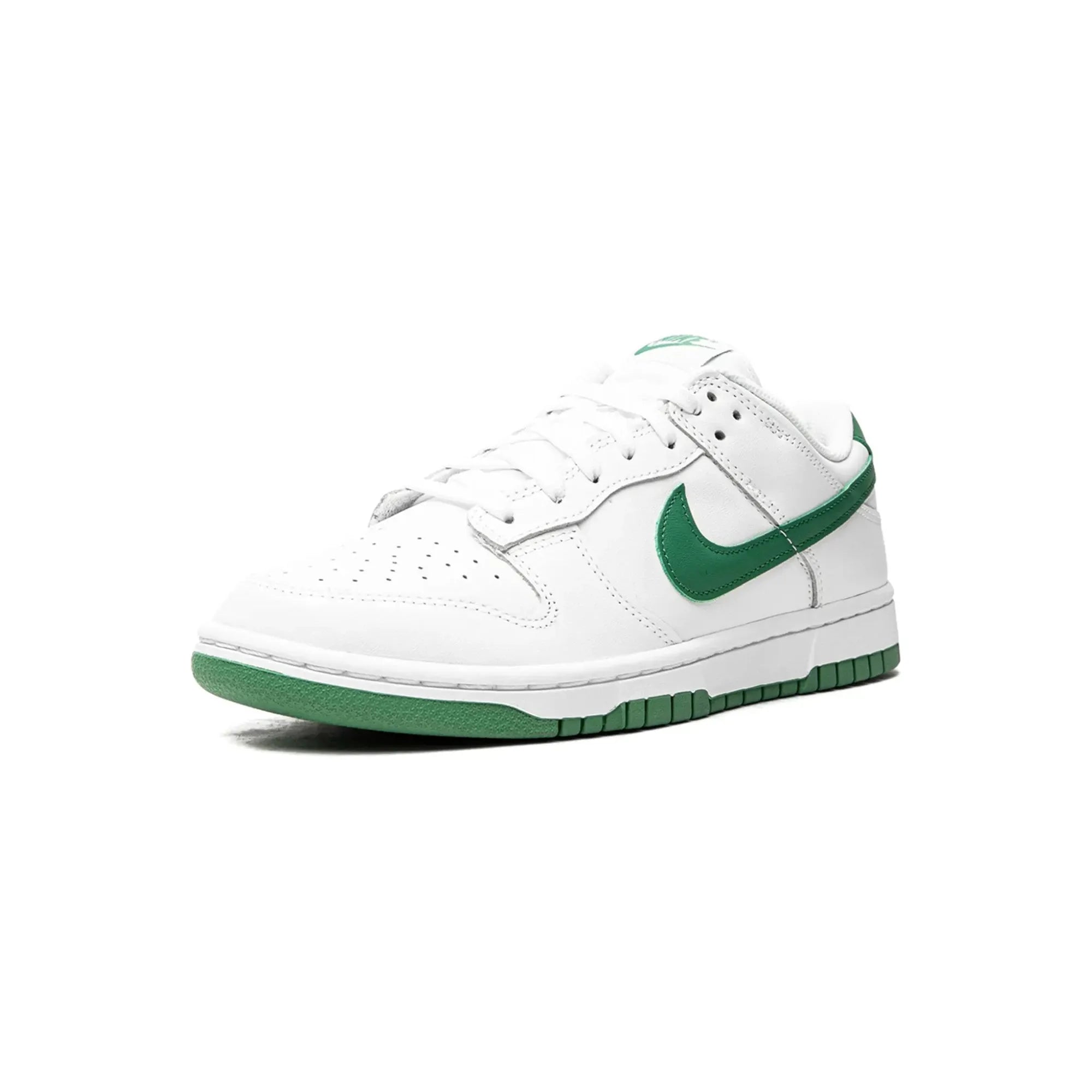 Nike Dunk Low "White Green Noise" - street-bill.dk