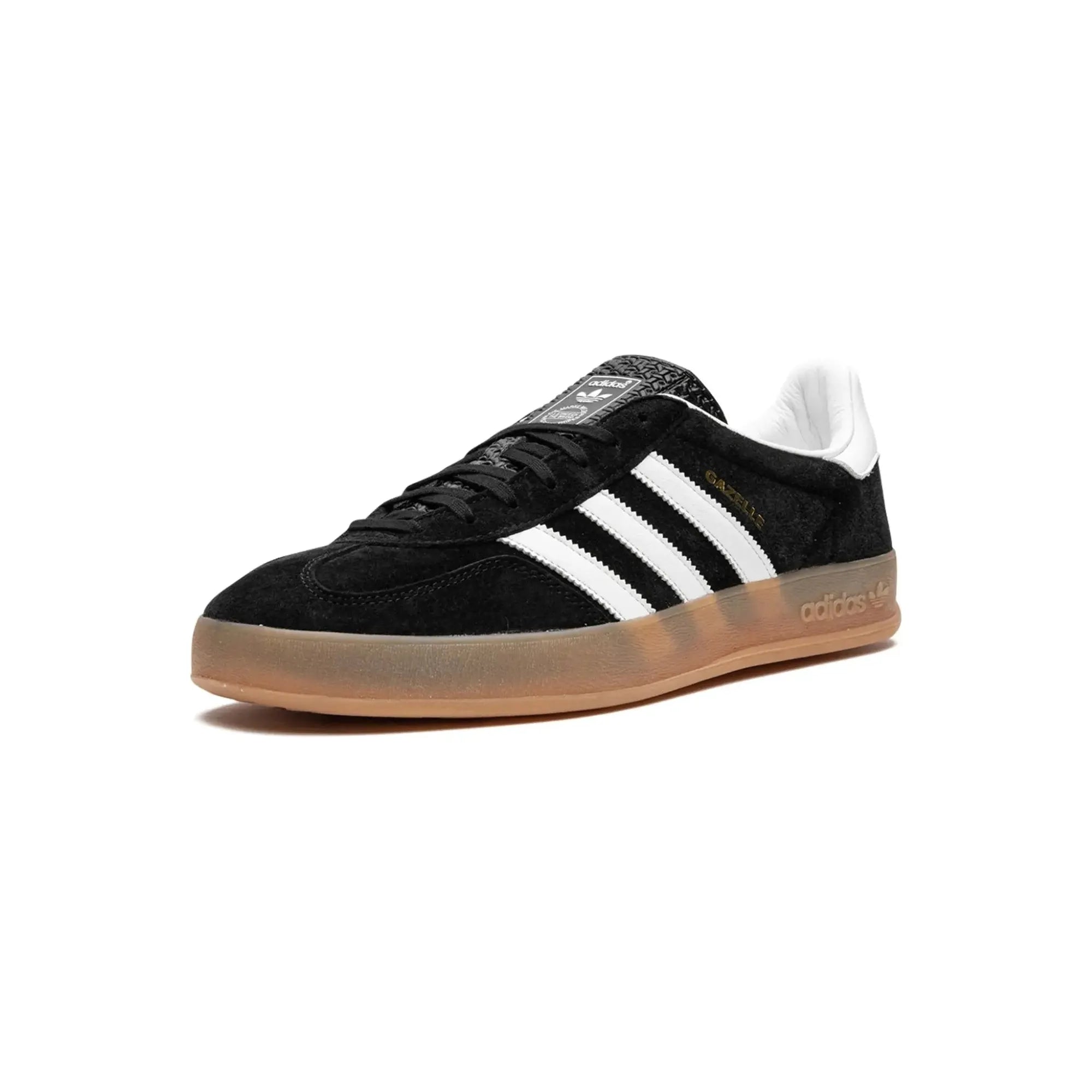 Adidas Gazelle "Black White Gum" - street-bill.dk