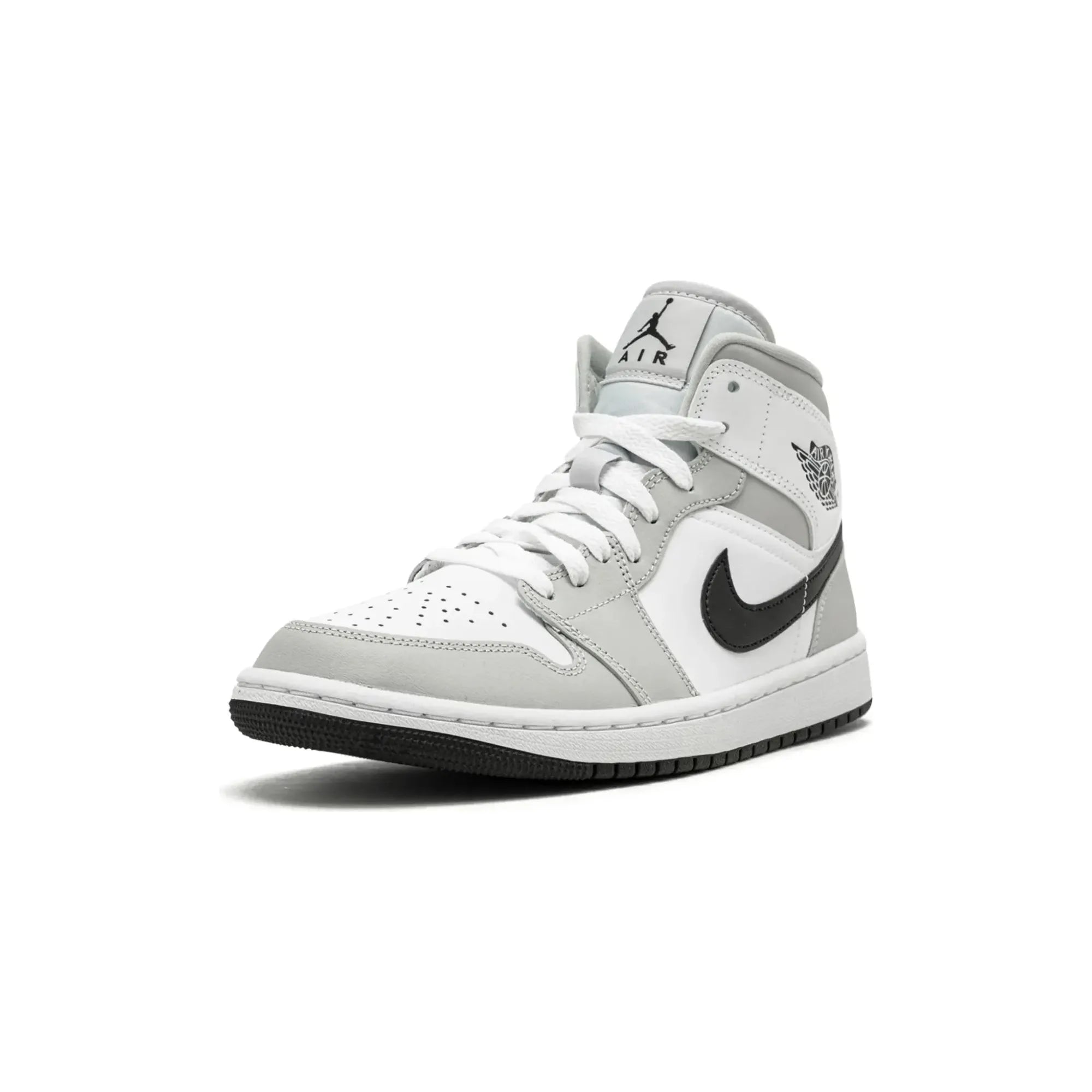 Nike Air Jordan 1 Mid "Light Smoke Grey" - street-bill.dk