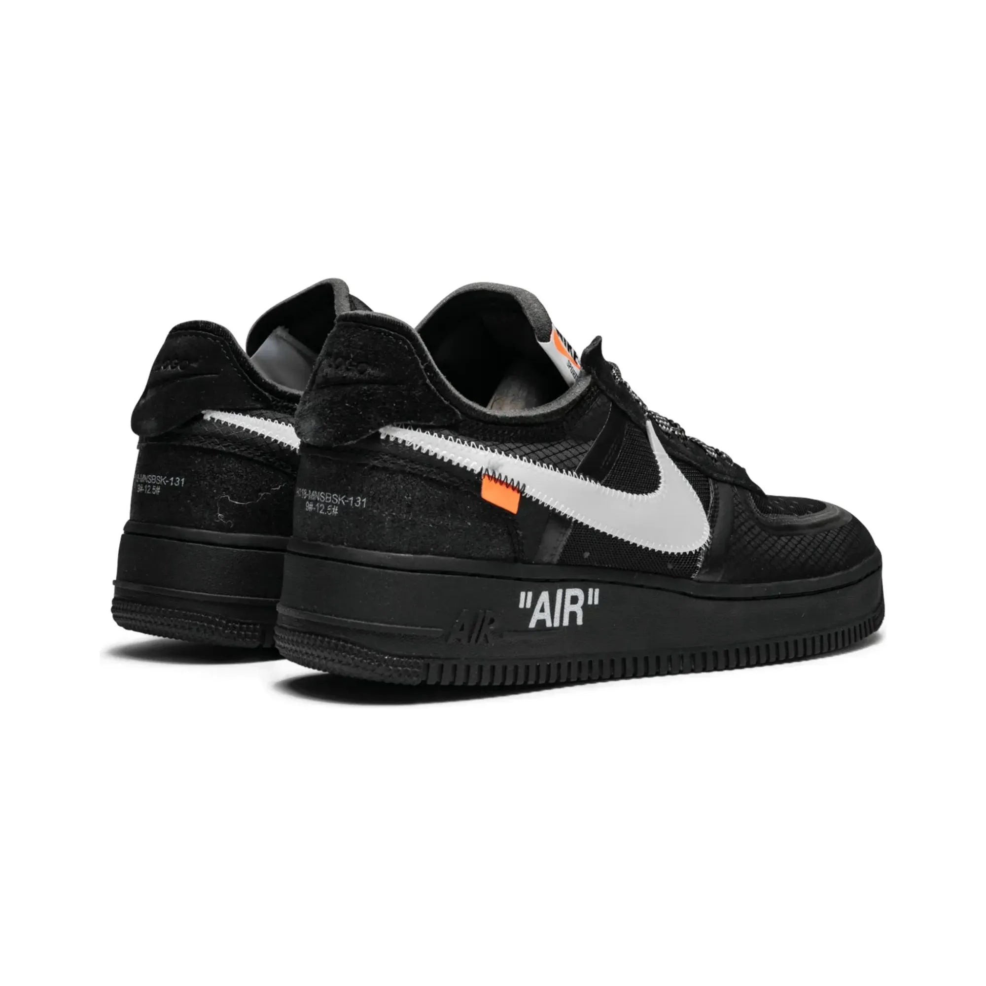 Nike Air Force 1 Low X Off-White "Black White" - street-bill.dk