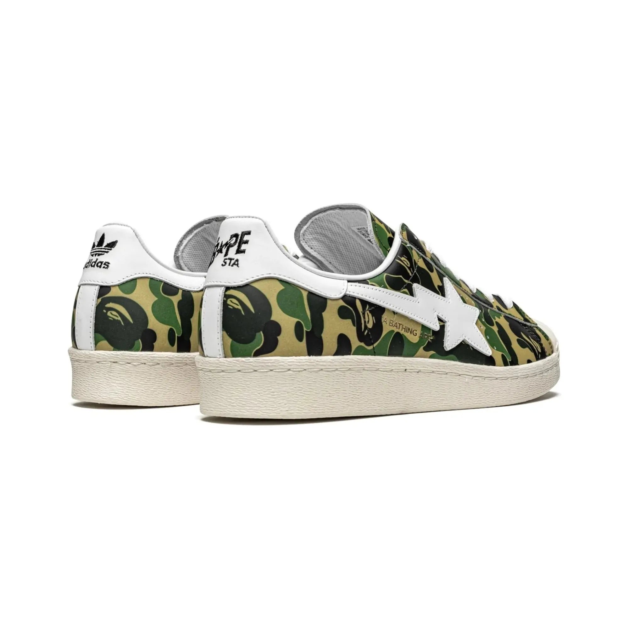 Adidas Superstar Bape ABC "Camo Green" - street-bill.dk