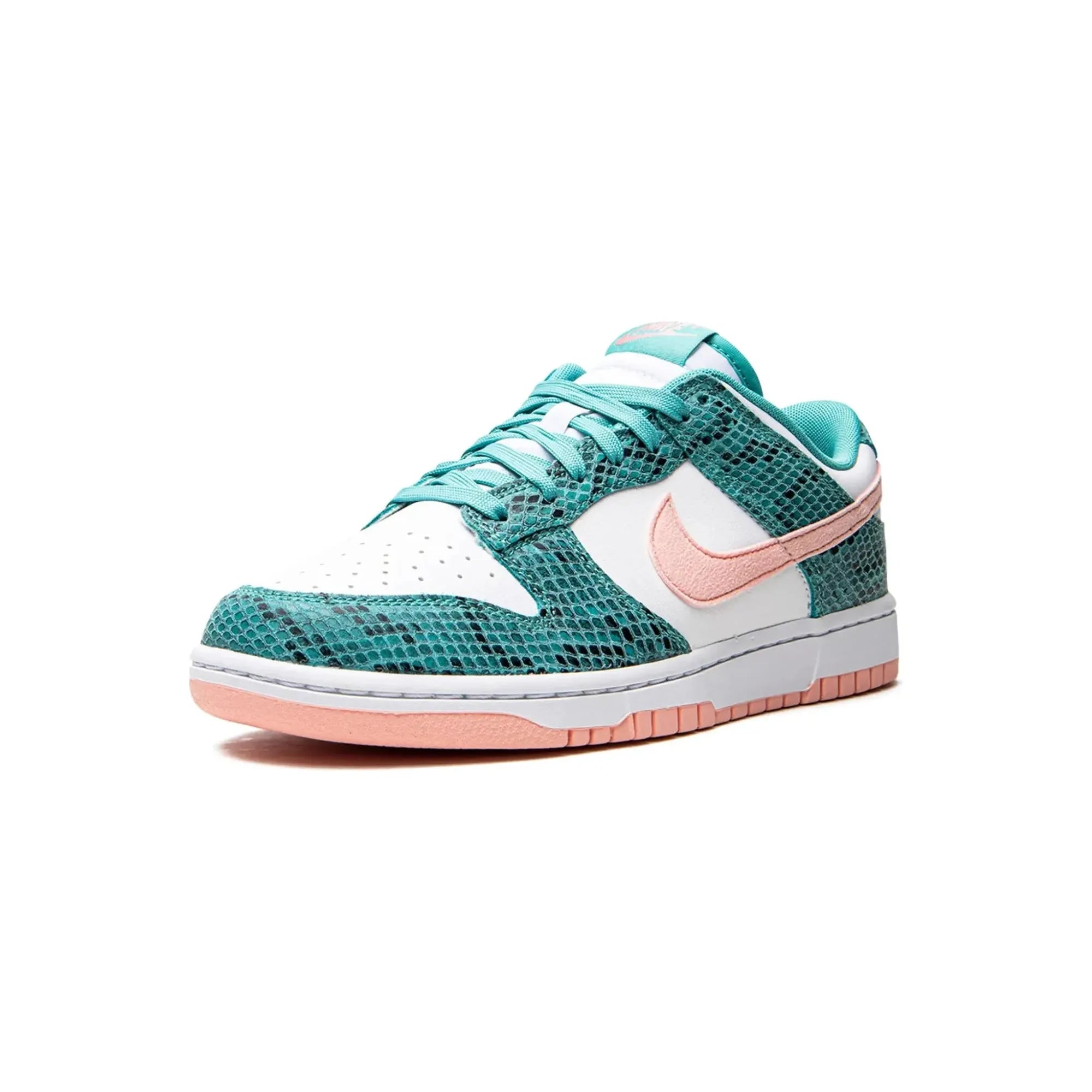 Nike Dunk Low "Snakeskin Washed Teal" - street-bill.dk