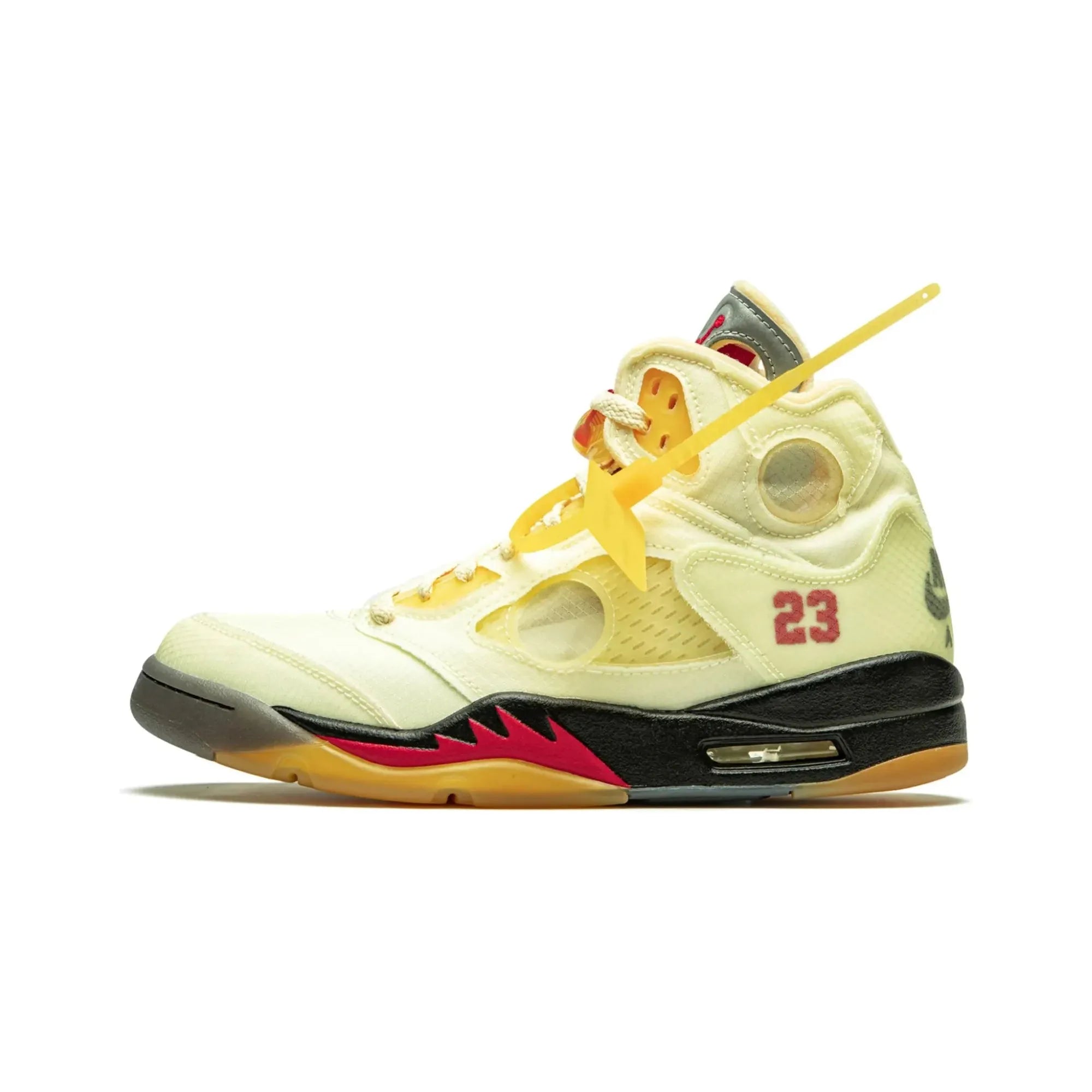 Nike Air Jordan 5 Retro X Off-White "Sail" - street-bill.dk