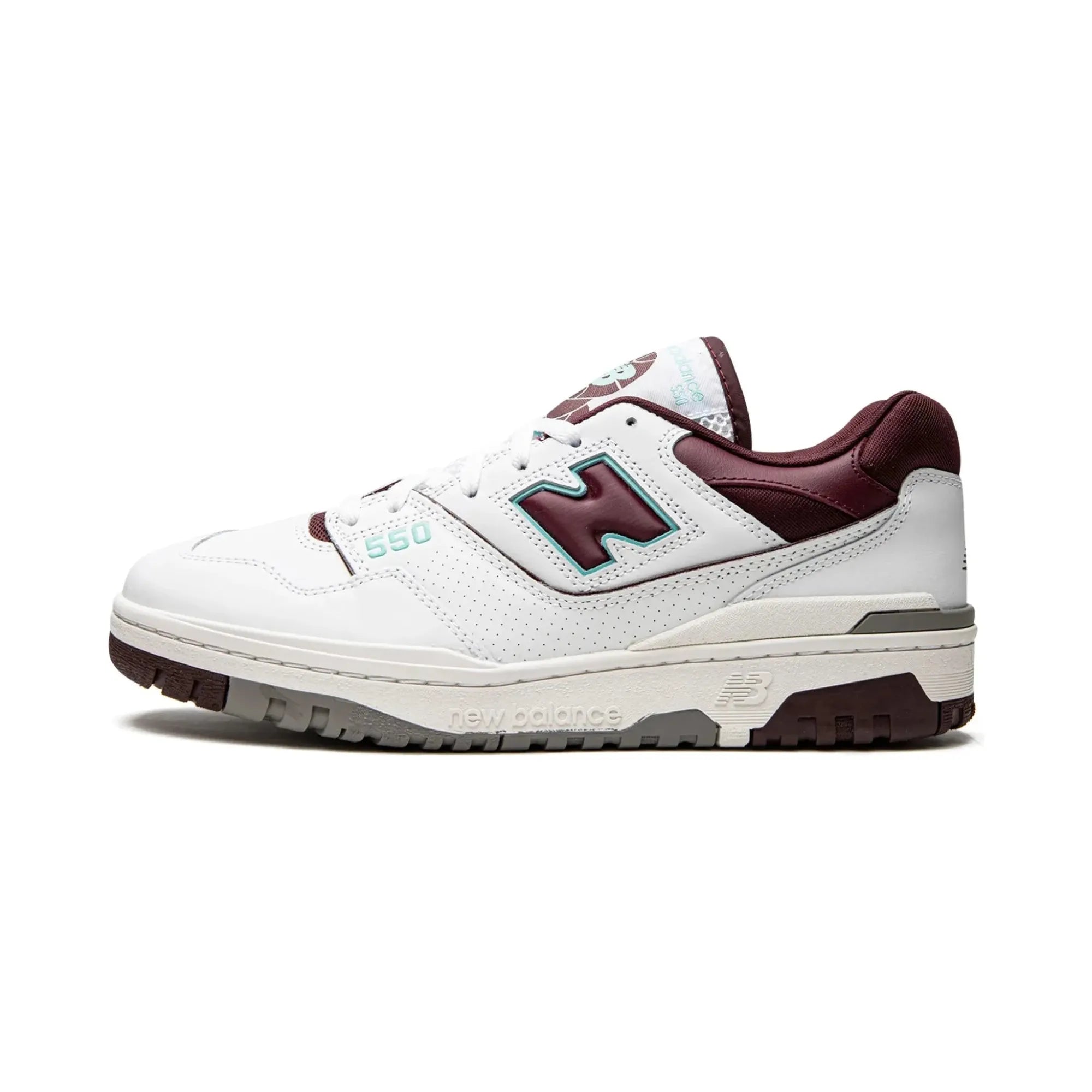 New Balance 550 "Burgundy Cyan" - street-bill.dk
