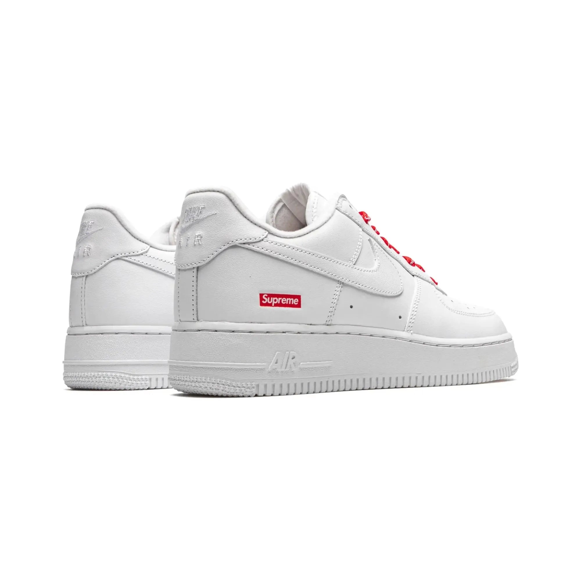Nike Air Force 1 X Supreme "White" - street-bill.dk