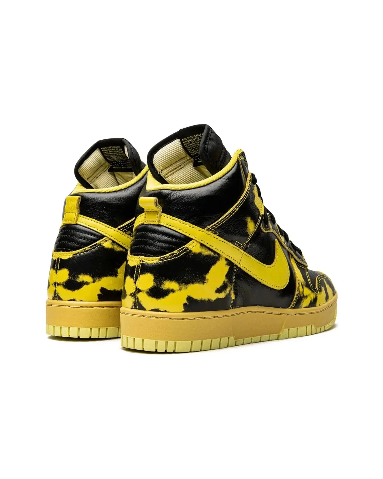 Nike Dunk High 1985 "Yellow Acid Wash" - street-bill.dk