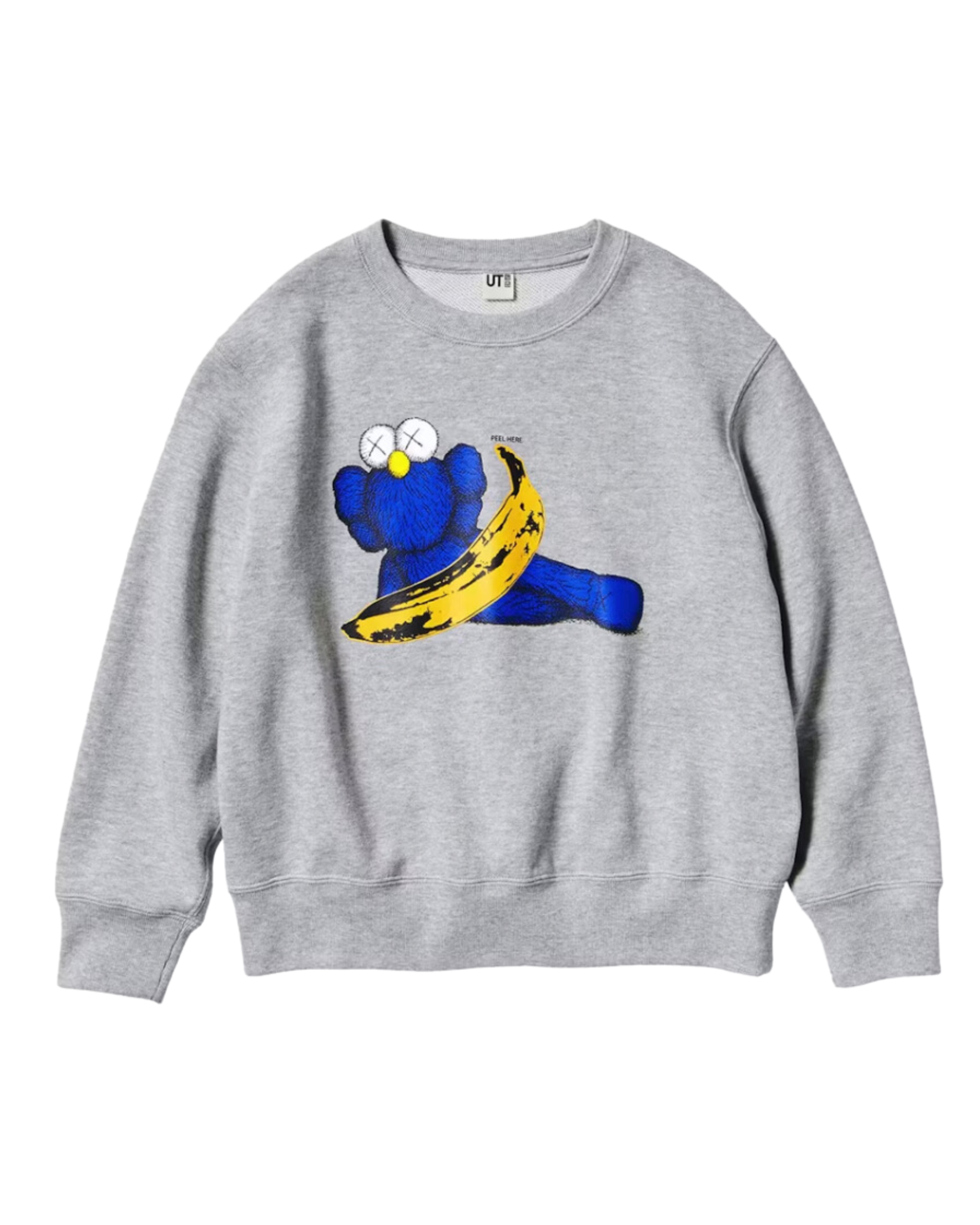 KAWS x Uniqlo Warhol Graphic Sweatshirt "Grey"