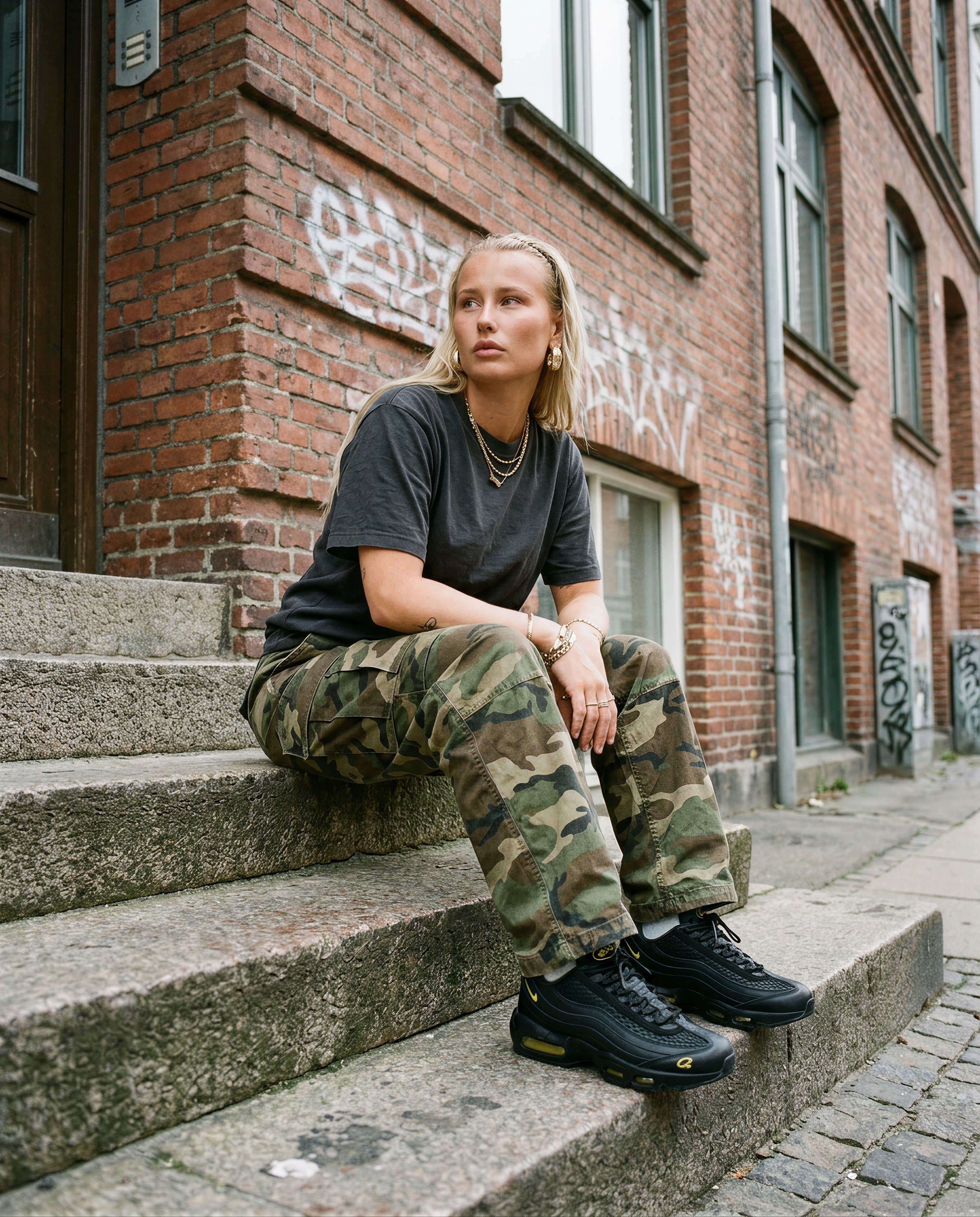 Nike Air Max 95 Corteiz Honey Black