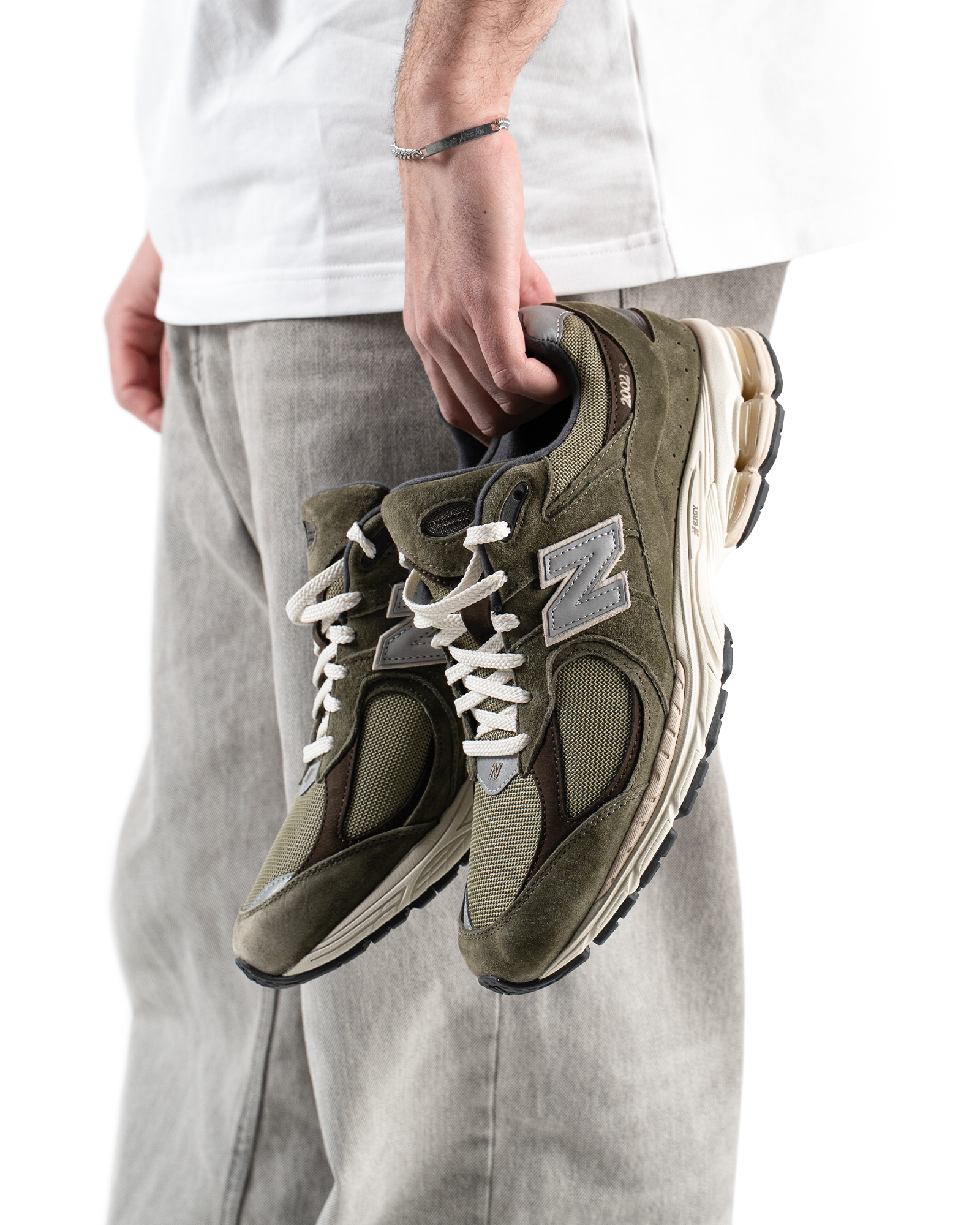 New Balance 2002R Olive Brown