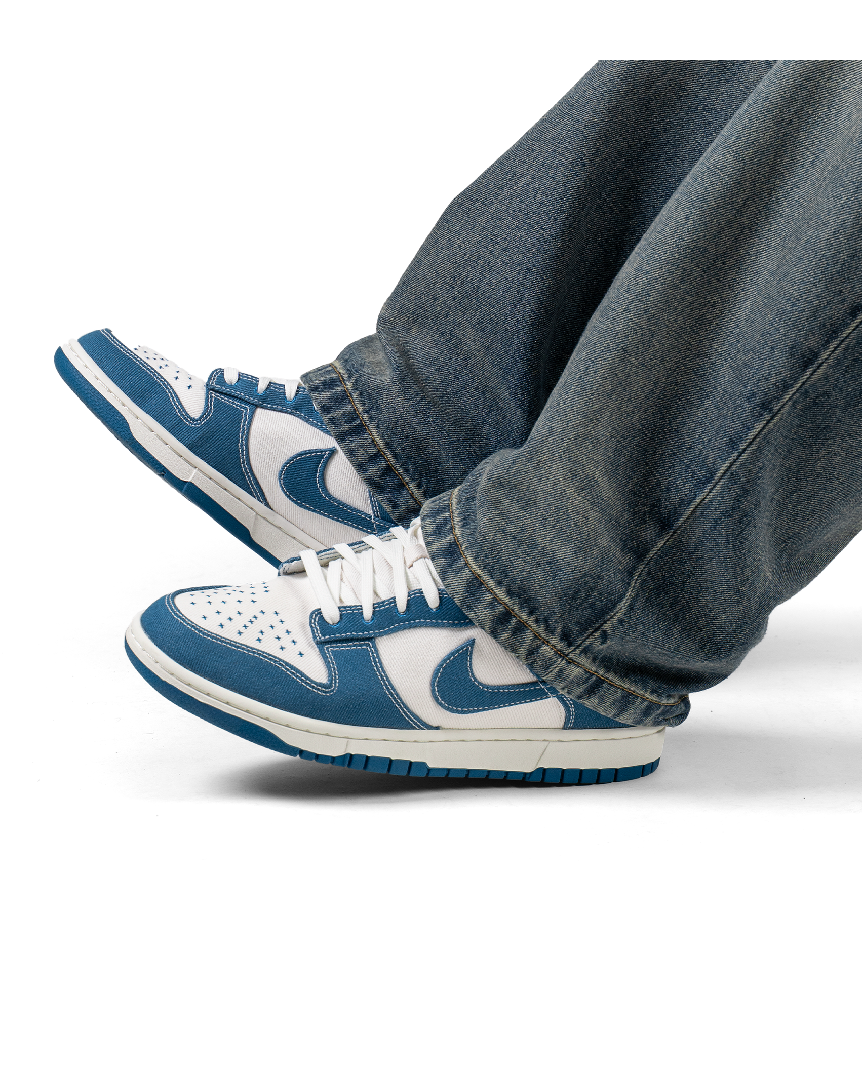 Nike dunk industrial blue sashiko