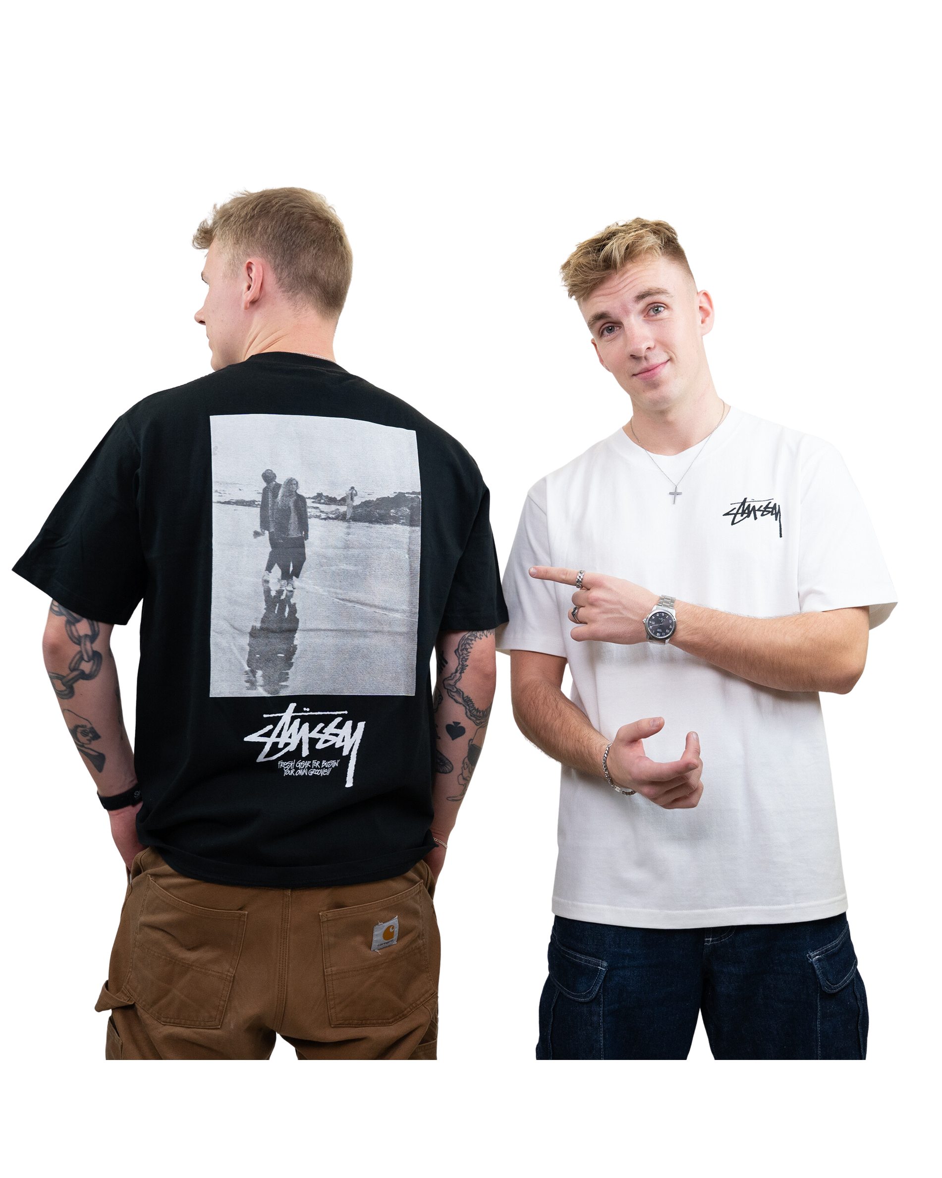 Stüssy Low Tide T-shirt "White"