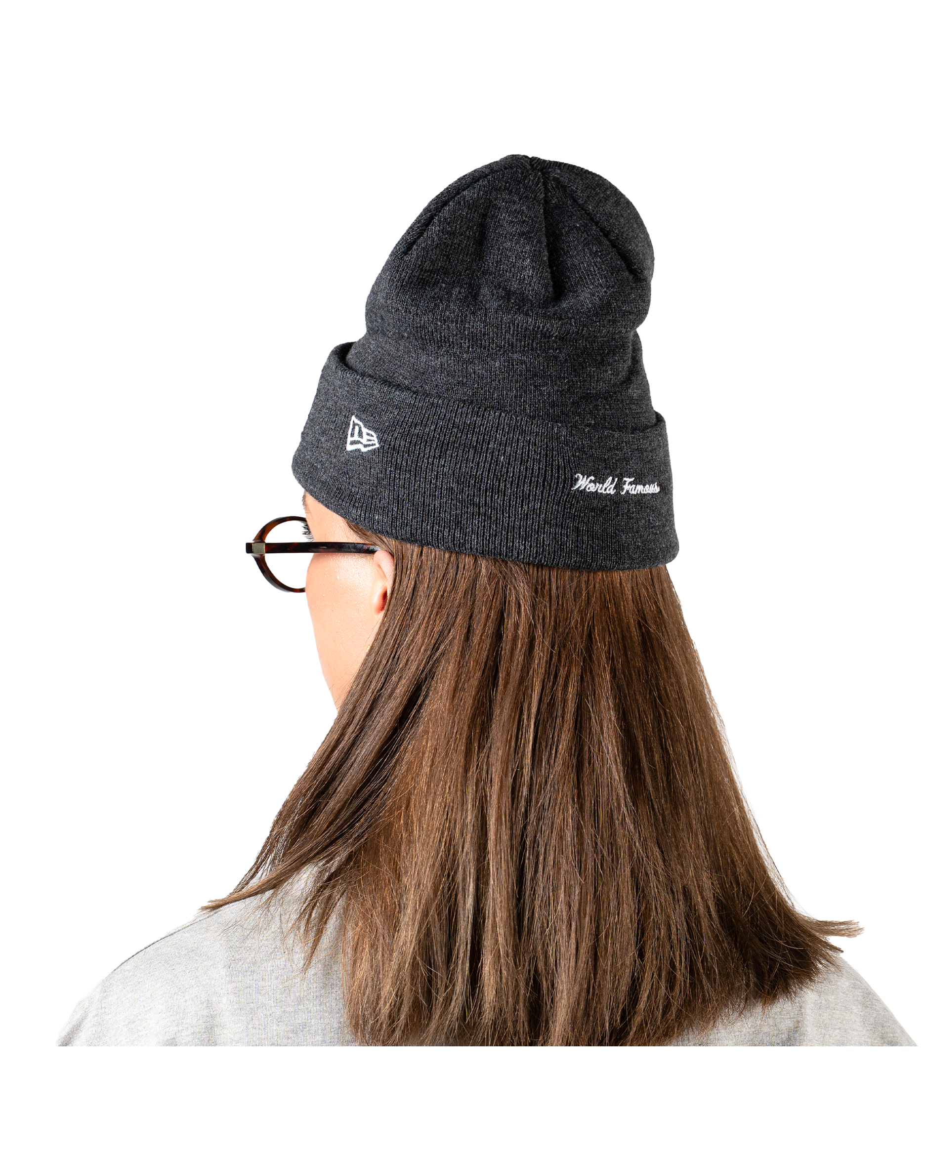 Supreme New Era Box Logo Beanie FW21 Charcoal