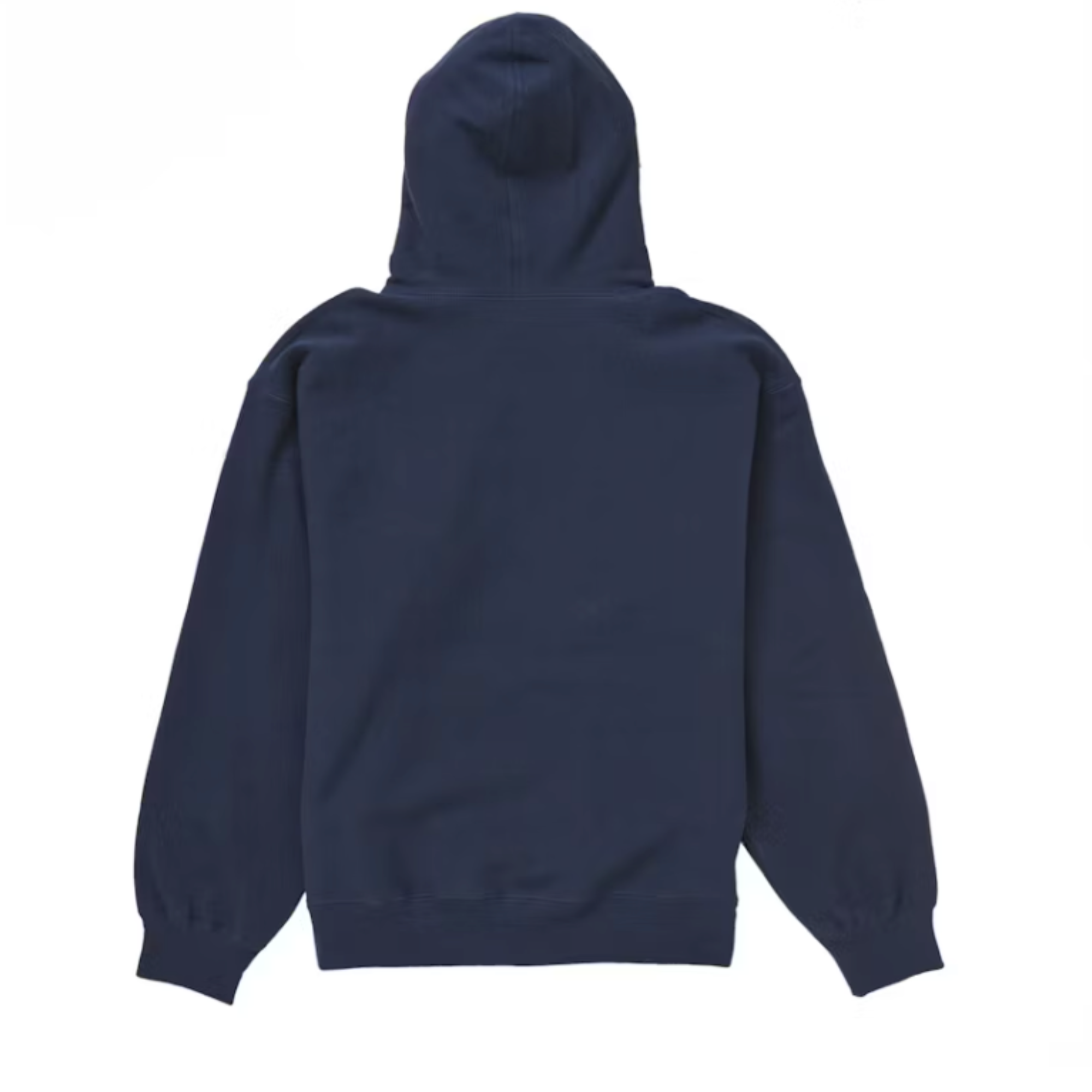 Supreme Box Logo hoodie navy ryg