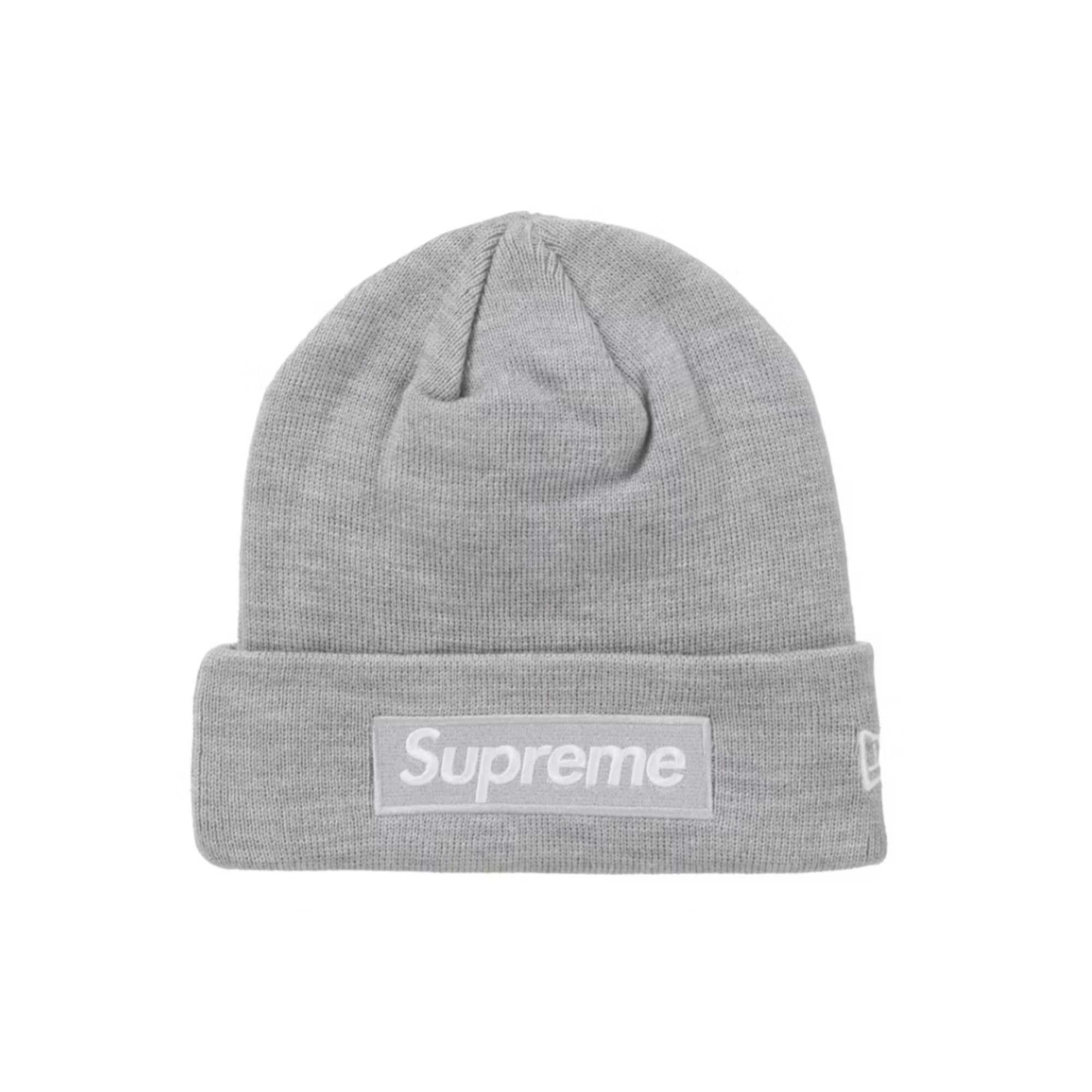 Supreme box logo beanie Grey