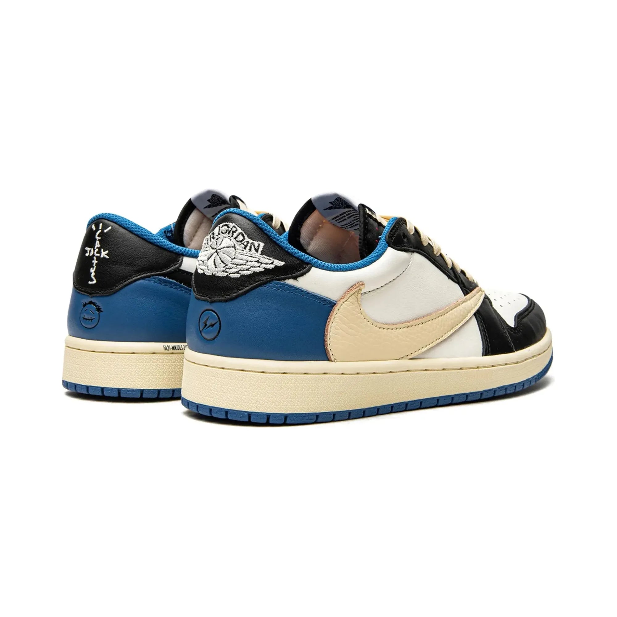Nike Air Jordan 1 Low X Travis Scott X Fragment Design - street-bill.dk
